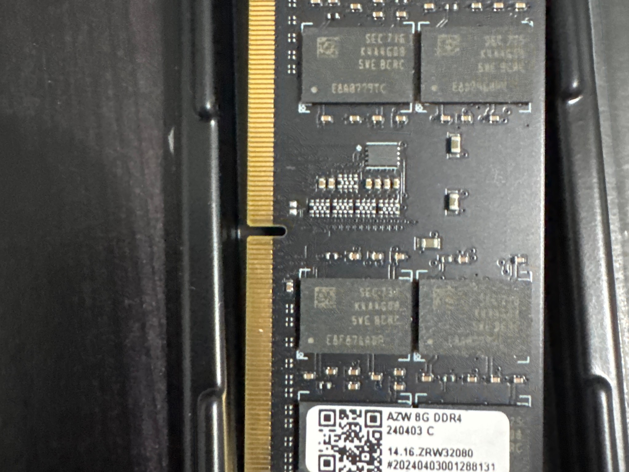 16gb DDR4 set of two 8GB mini PC or laptop memory