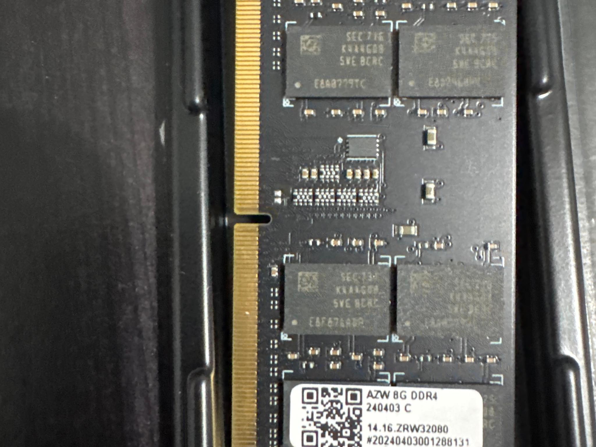16gb DDR4 set of two 8GB mini PC or laptop memory