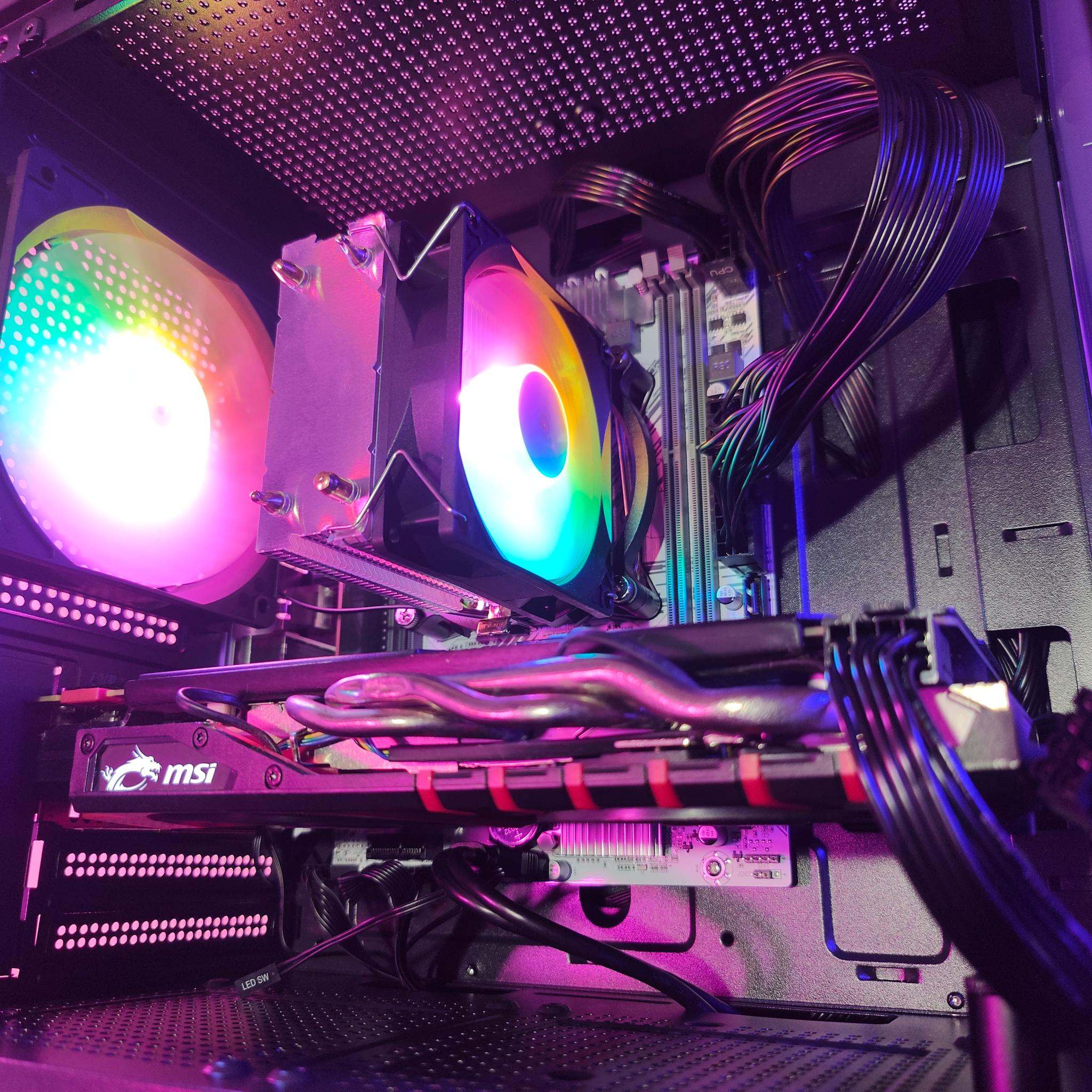 Custom 16 Core 32 Thread Xeon 8GB DDR4 GTX 960 M.2 SSD + HDD Storage Zalman Compact Windows PC