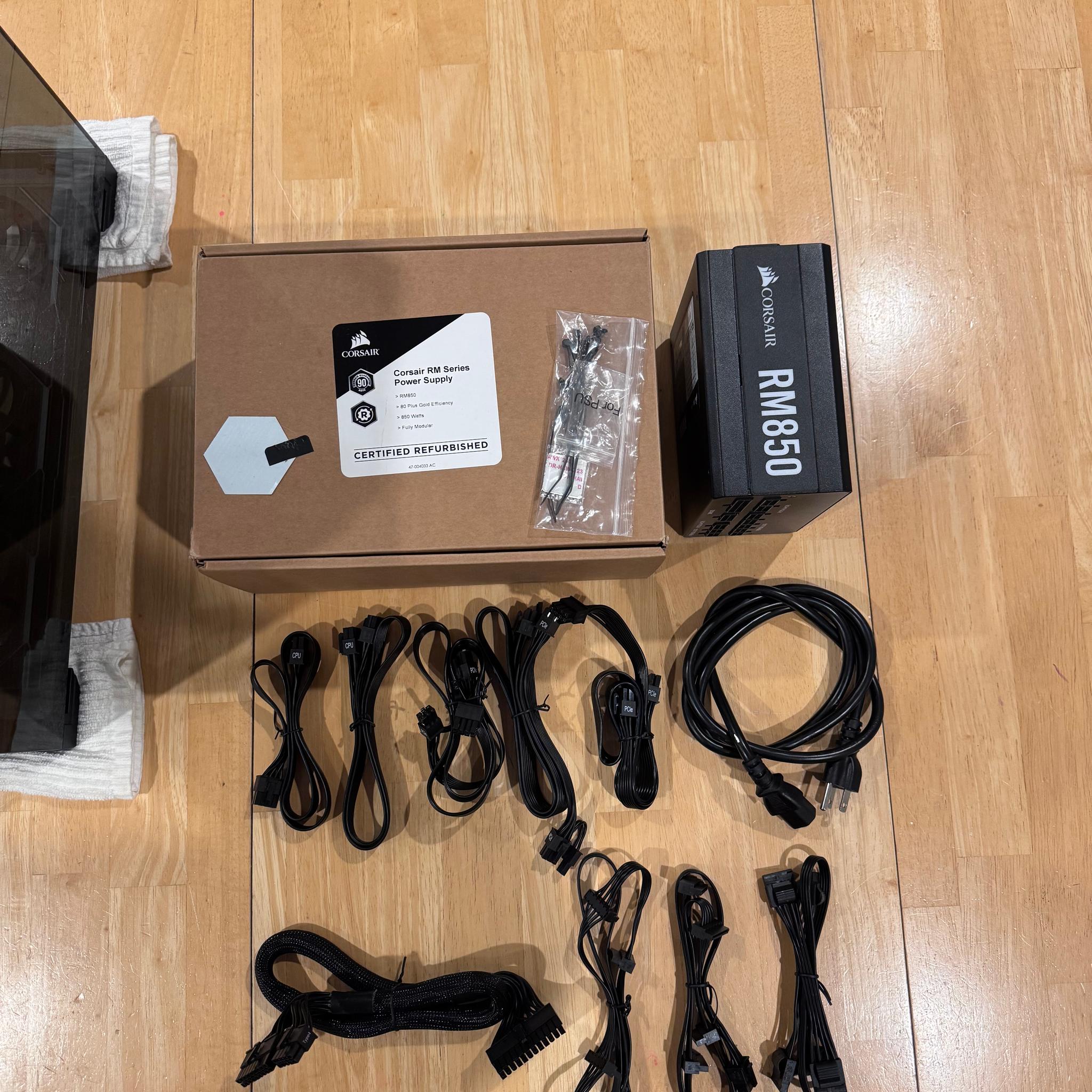 Corsair RM850W 80+ Gold Fully Modular PSU | Certified Refurbished | Tested & Working
