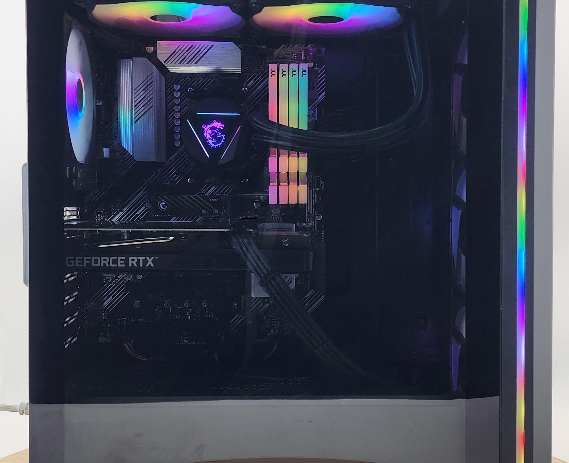 Gaming PC Ryzen 7 5700X3D 32GB RAM 1TB SSD RTX 3070 8GB Windows 11 PC