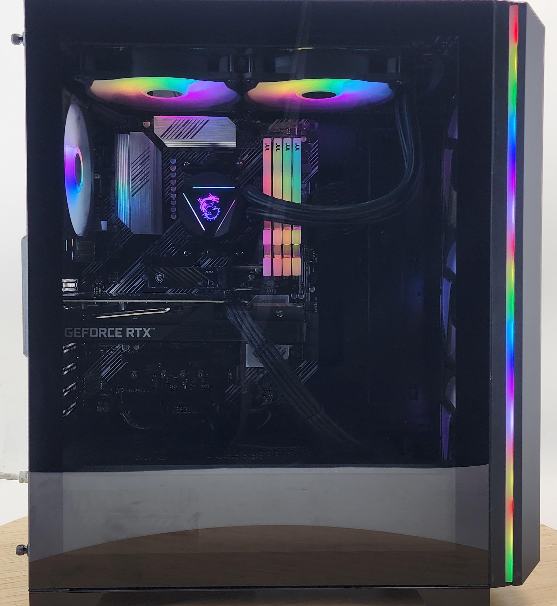 Gaming PC Ryzen 7 5700X3D 32GB RAM 1TB SSD RTX 3070 8GB Windows 11 PC