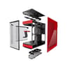 HYTE Y60 w/ 12.6″ LCD ATX Mid-Tower Case Dual-Chamber Panoramic Glass Y70 Touch