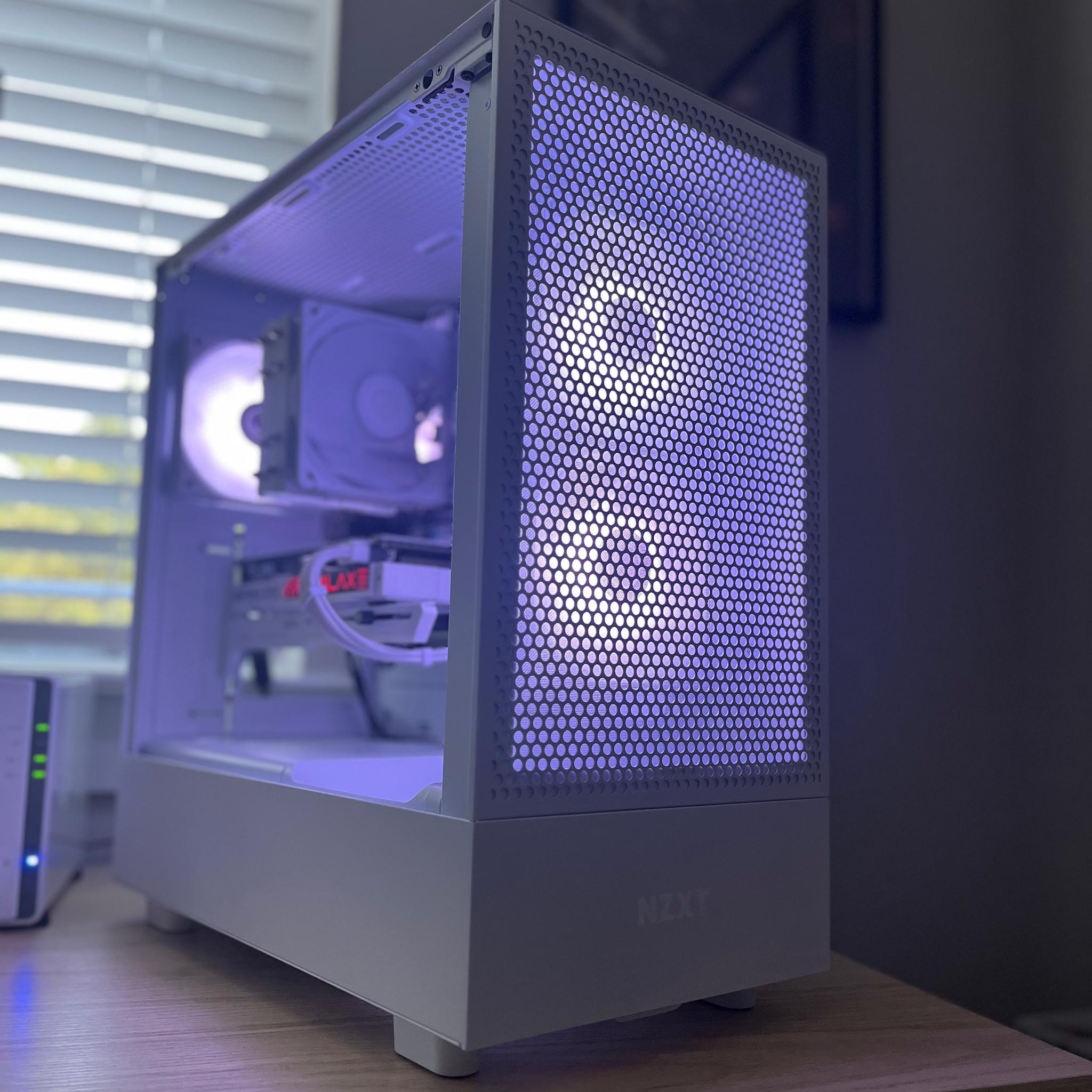 CUSTOM WHITE GAMING Wi-Fi PC | RYZEN 5 5500 | GTX 1660 SUPER | RAM DDR4 16GB | 1T SSD | WIN 11 PRO