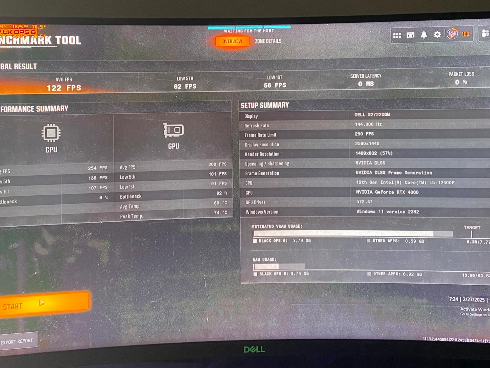 Budget i5 12400f & 4060