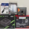 AM5 Mini ITX PC AMD Ryzen 5 8600G ASUS ROG STRIX B650E-I 1TB SSD 32GB DDR5 Cooler Master NR200P V2