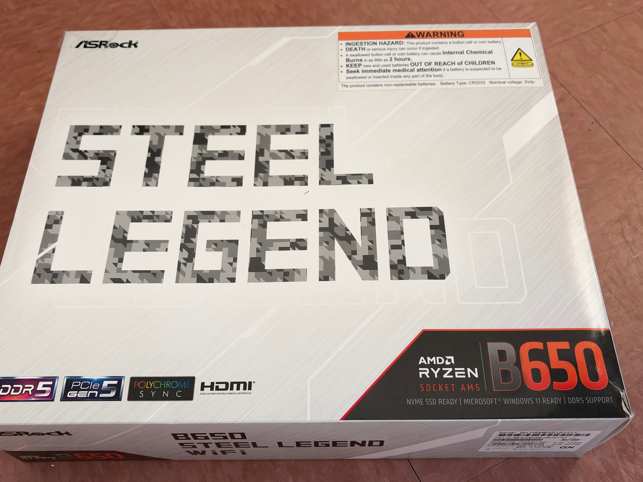 ASRock B650 Steel Legend WiFi | AMD AM5 motherboard (for Ryzen 9000/8000/7000 CPUs)