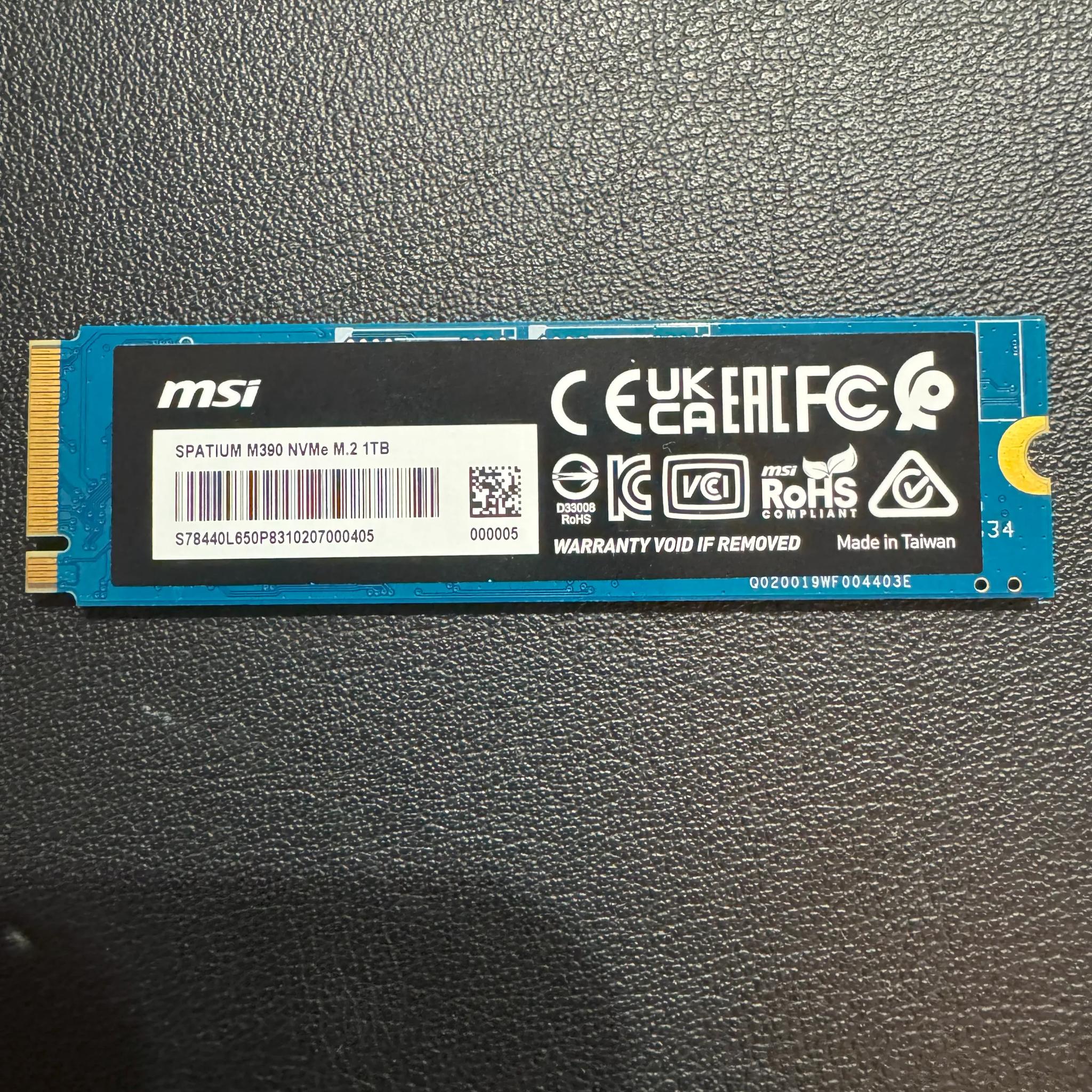 SPATIUM M390 NVMe M.2