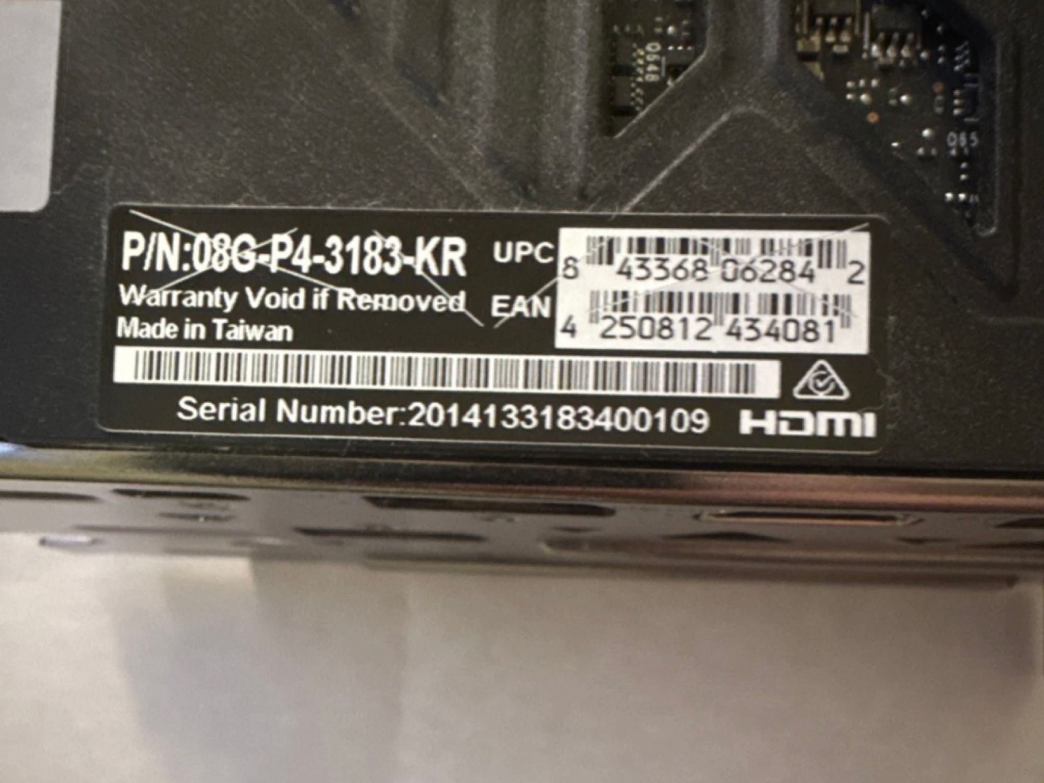 EVGA RTX 2080 SUPER XC ULTRA GAMING 8GB GDDR6 — Tested & Working