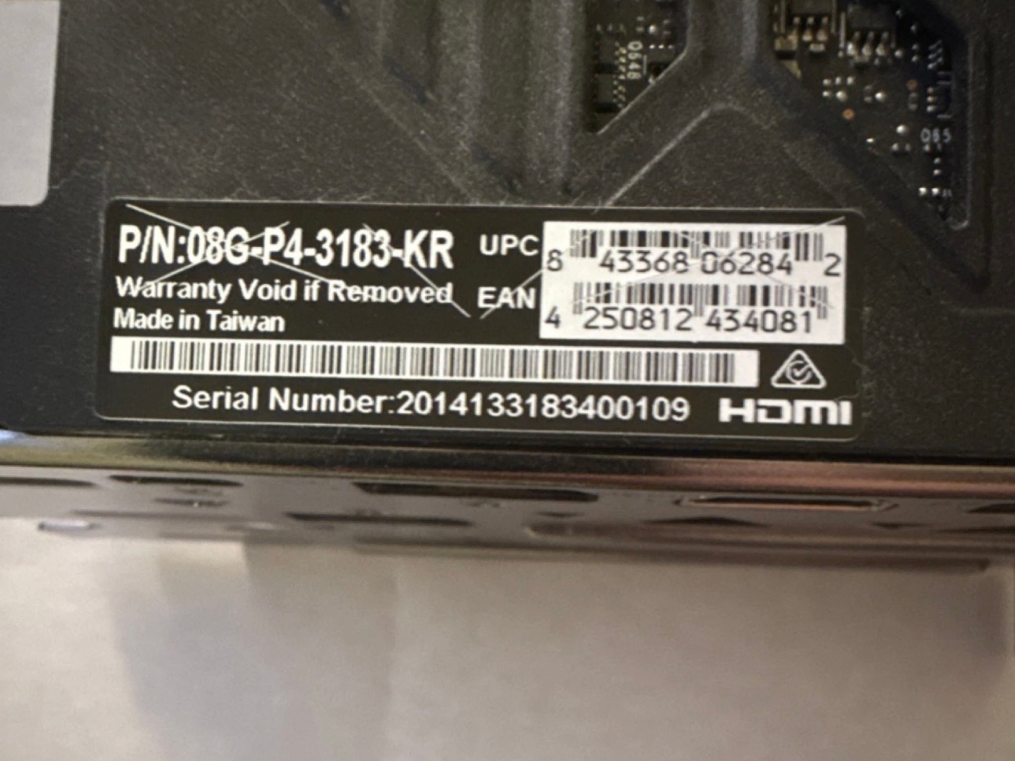 EVGA RTX 2080 SUPER XC ULTRA GAMING 8GB GDDR6 — Tested & Working