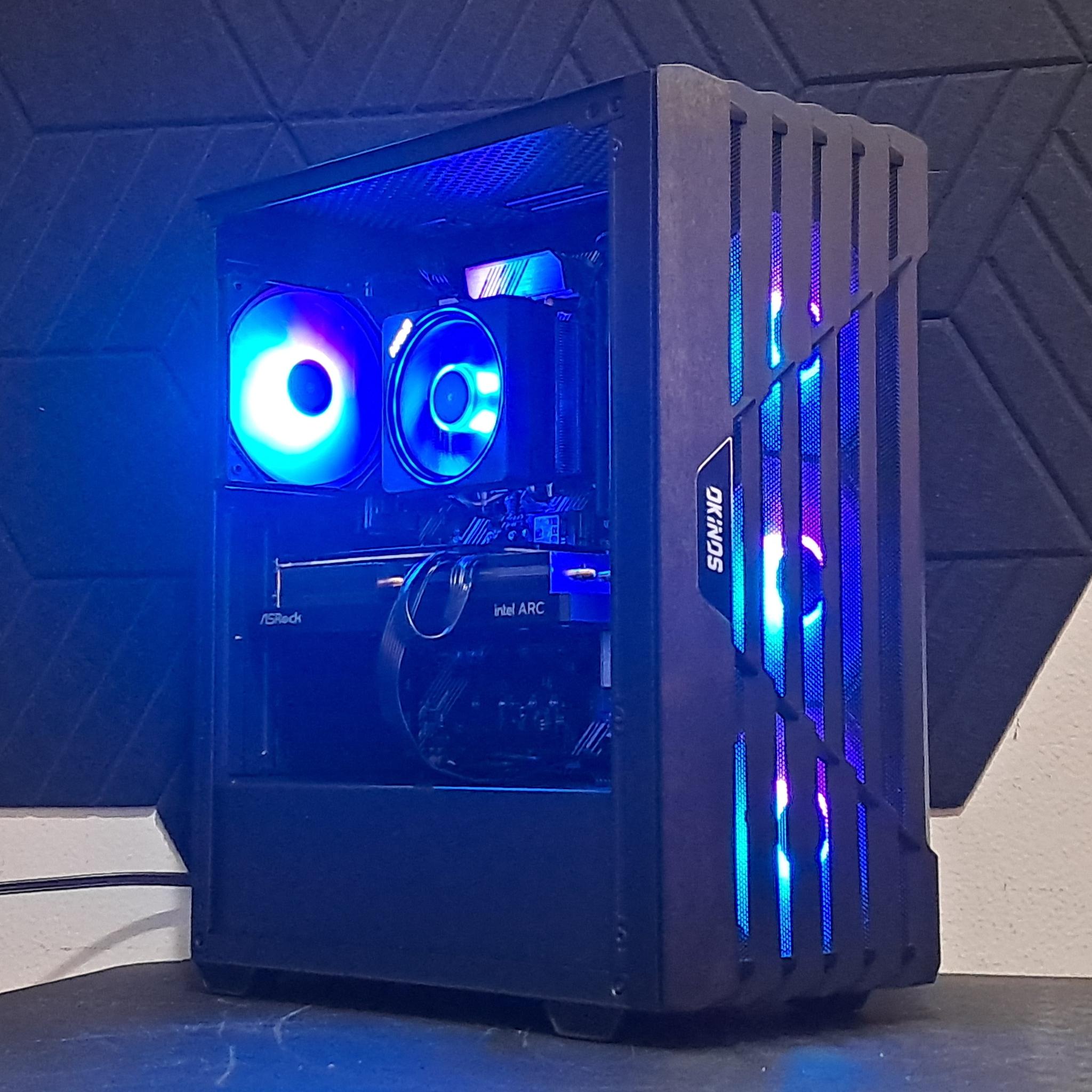 Ryzen/Arc Gaming PC | Full PCIe 4.0 | 16GB DDR4 | 750GB SSD | WiFi