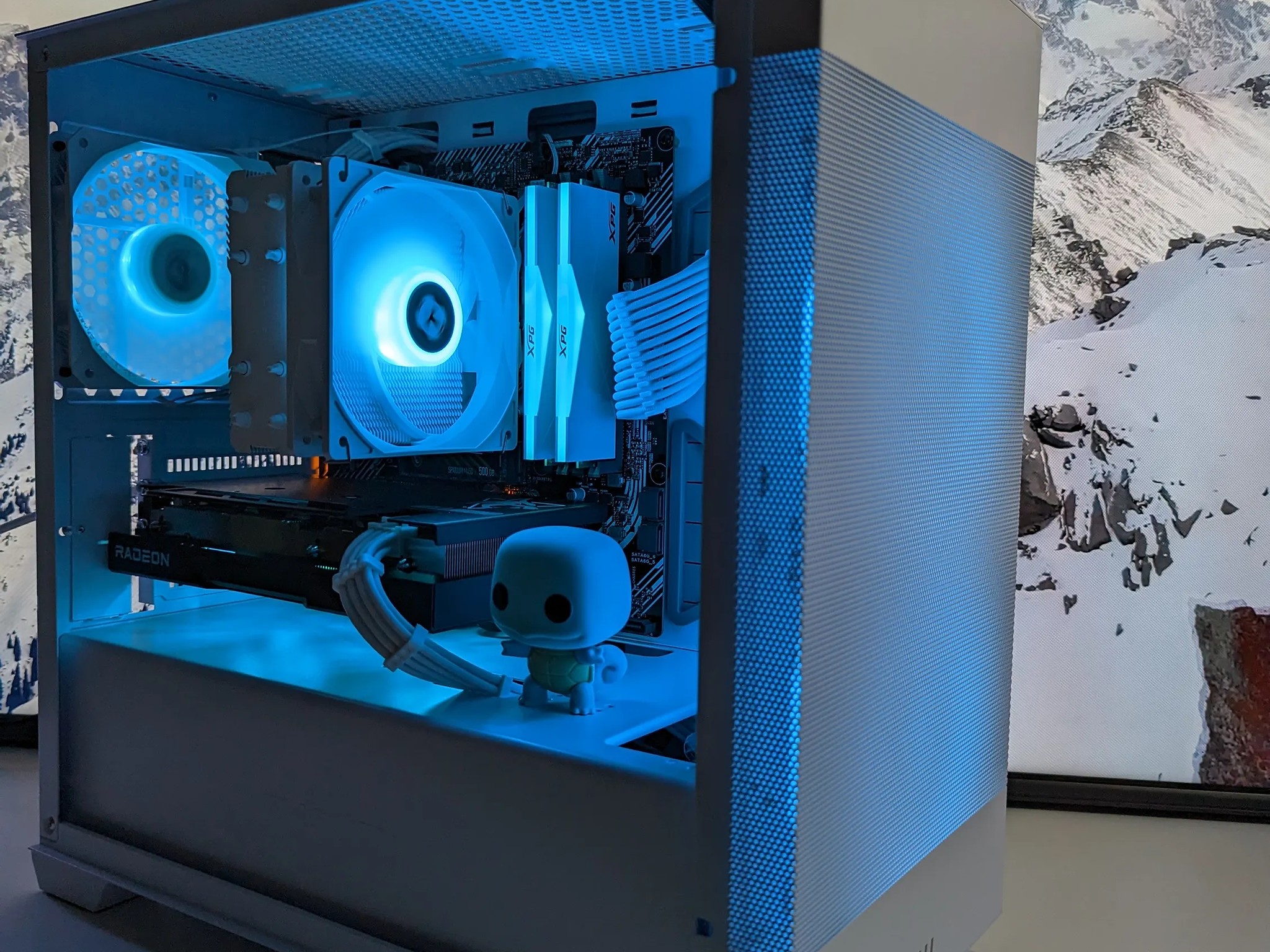 🐢🧊Squirtle🧊🐢-Gaming PC-AMD RX 6600 8GB-AMD Ryzen 5 5600G-16GB DDR4 -500GB NVME
