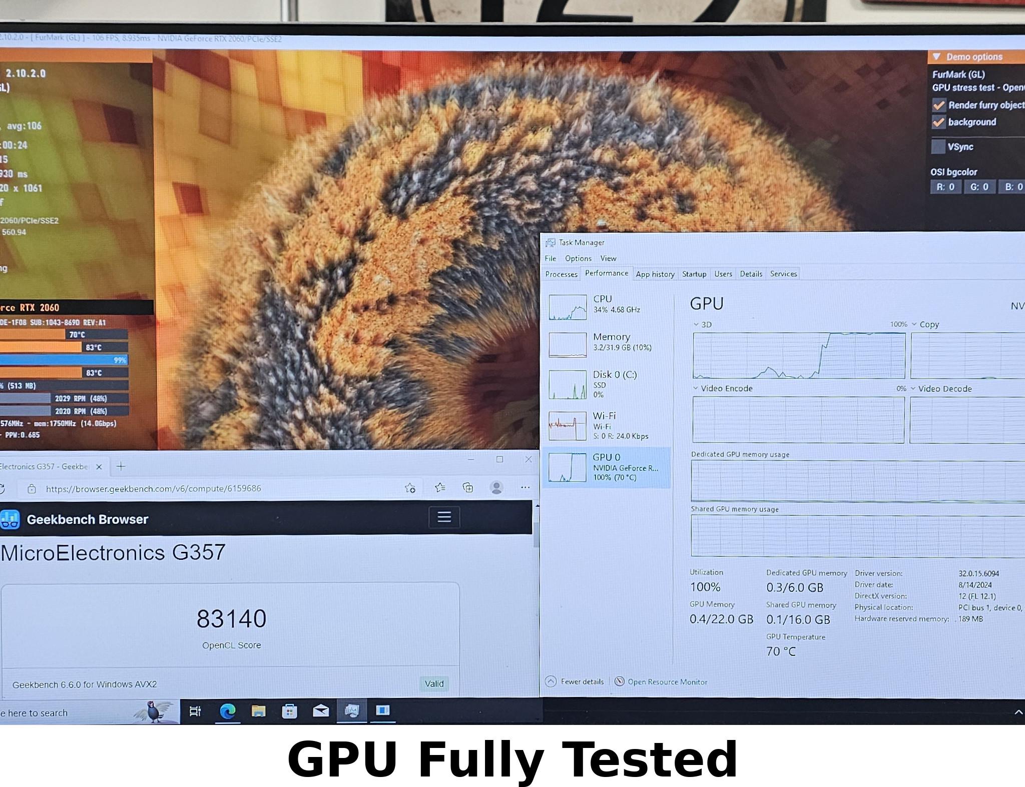 RTX 2060 ASUS TUF Gaming 6GB