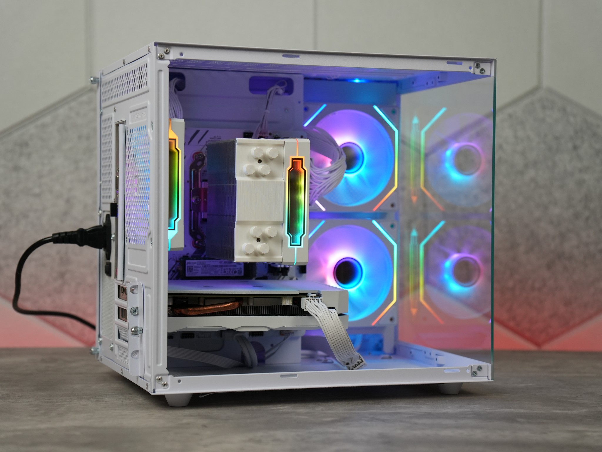 White out Gaming PC | RTX 2060 | RYZEN 7  | 16GB RAM | 512GB SSD | WINDOWS 11 | WIFI & BT