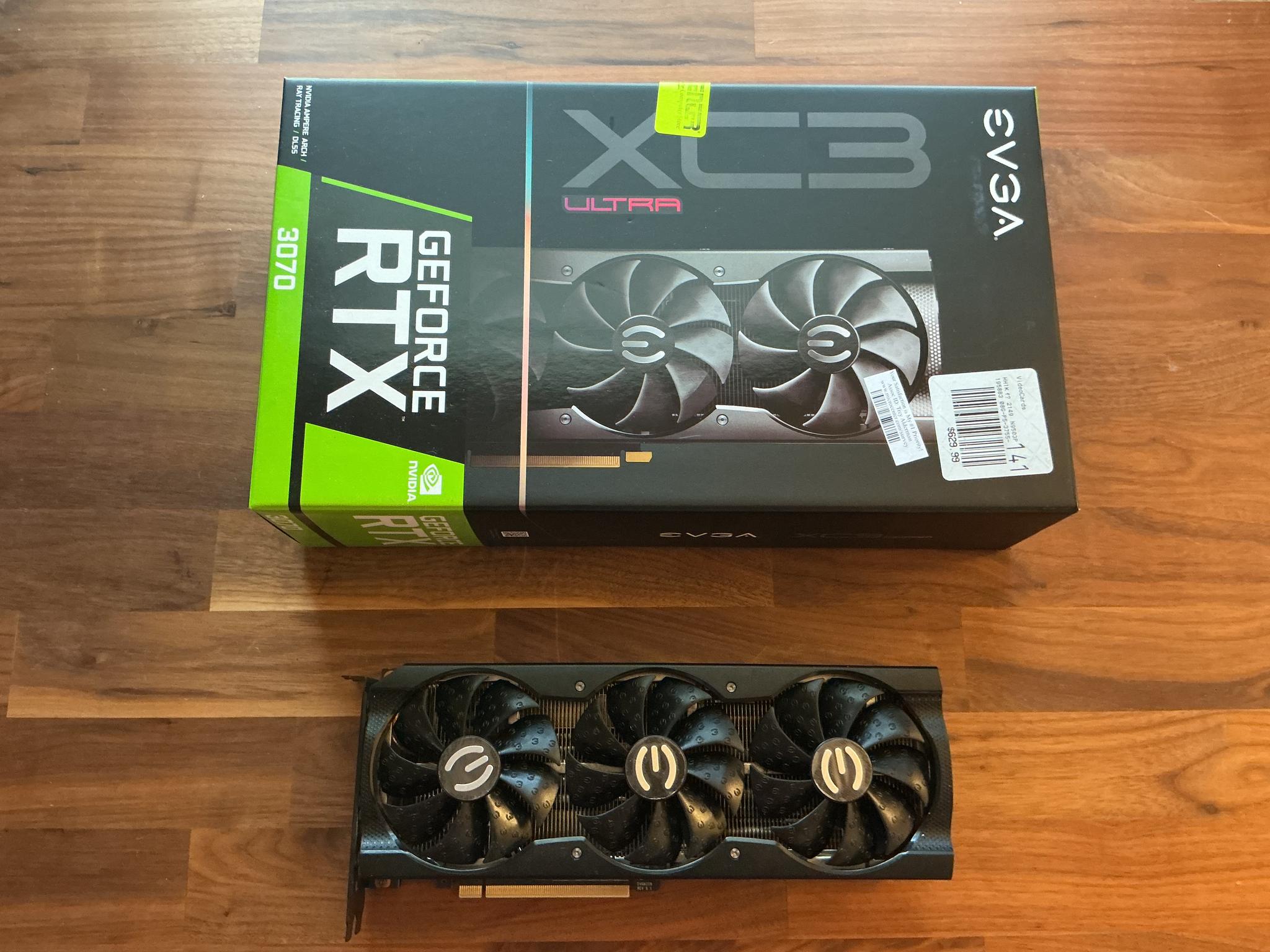 EVGA XC3 RTX 3070
