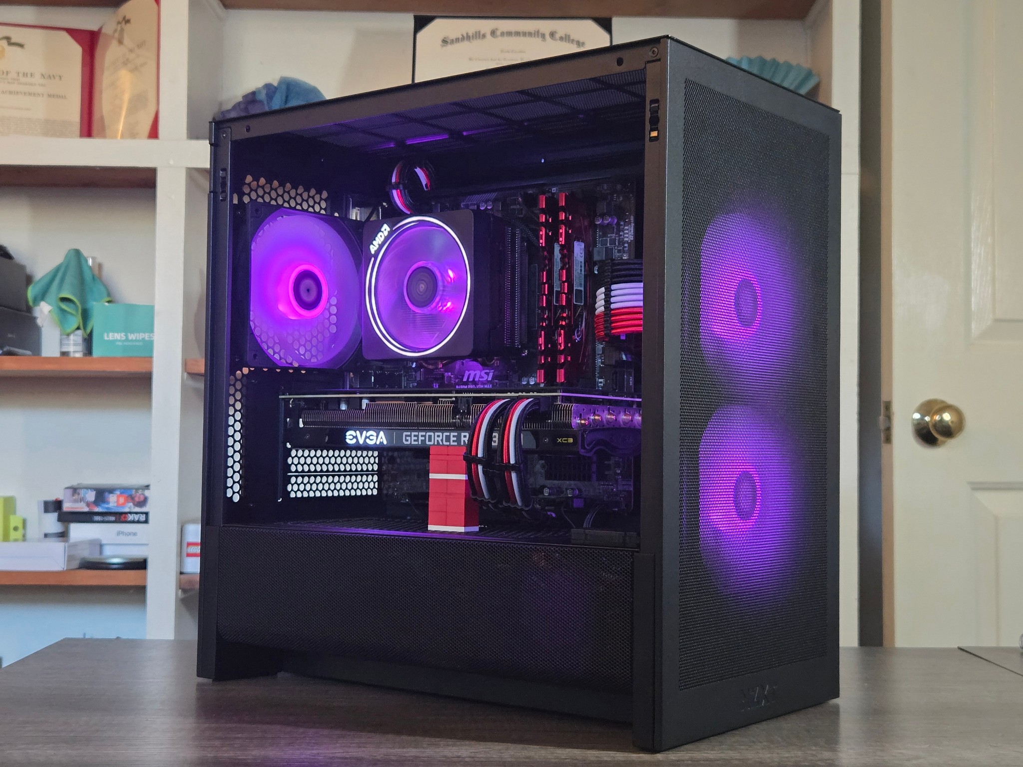 1440P Red + Black Gaming PC | Ryzen 5 | RTX 3070 | 16GB | 1TB | 600W | ARGB