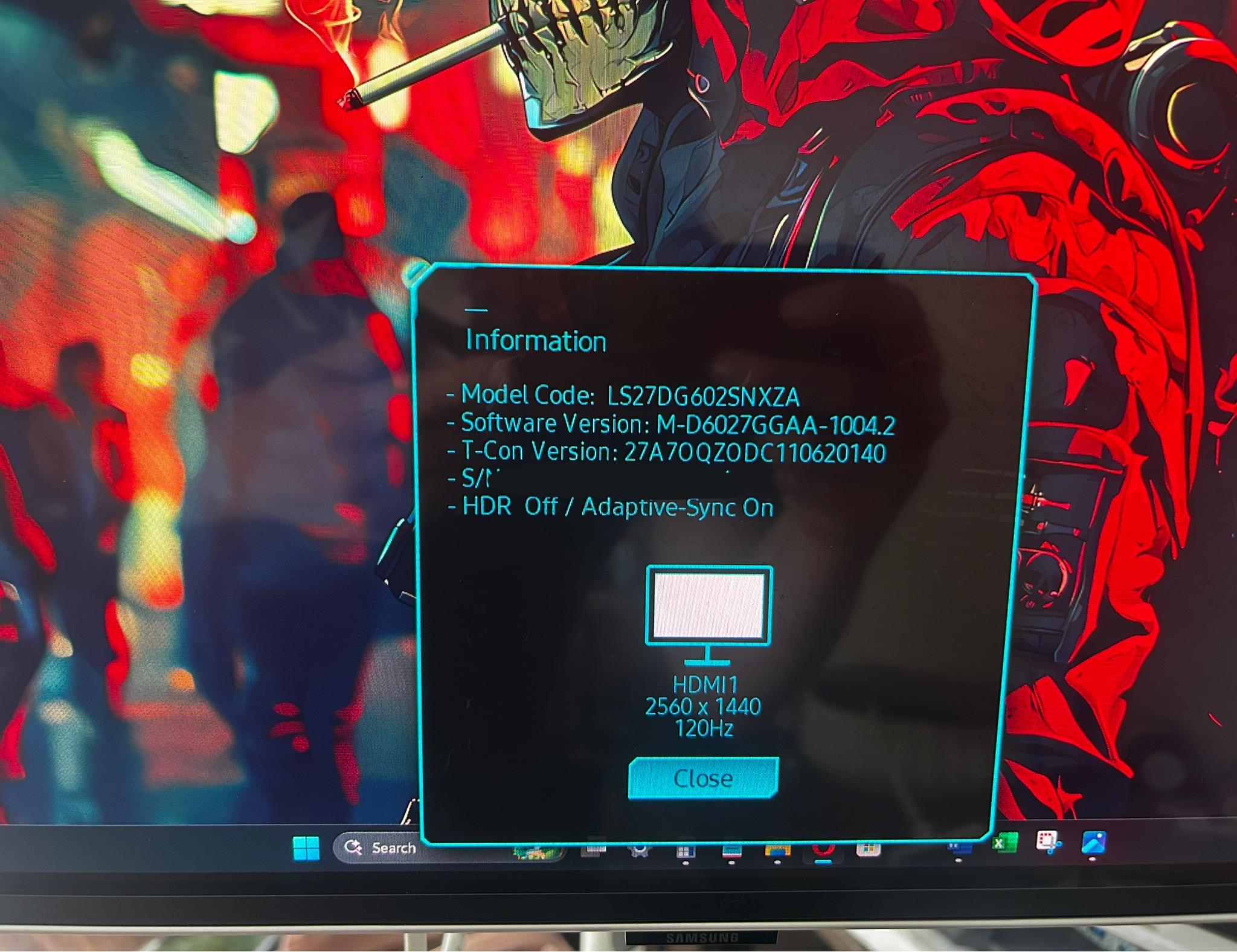 New Samsung Odyssey QD-OLED 27" (360hz) 2K QHD (2560 x 1440) (S27DG602) (Original MSRP: $899.99)