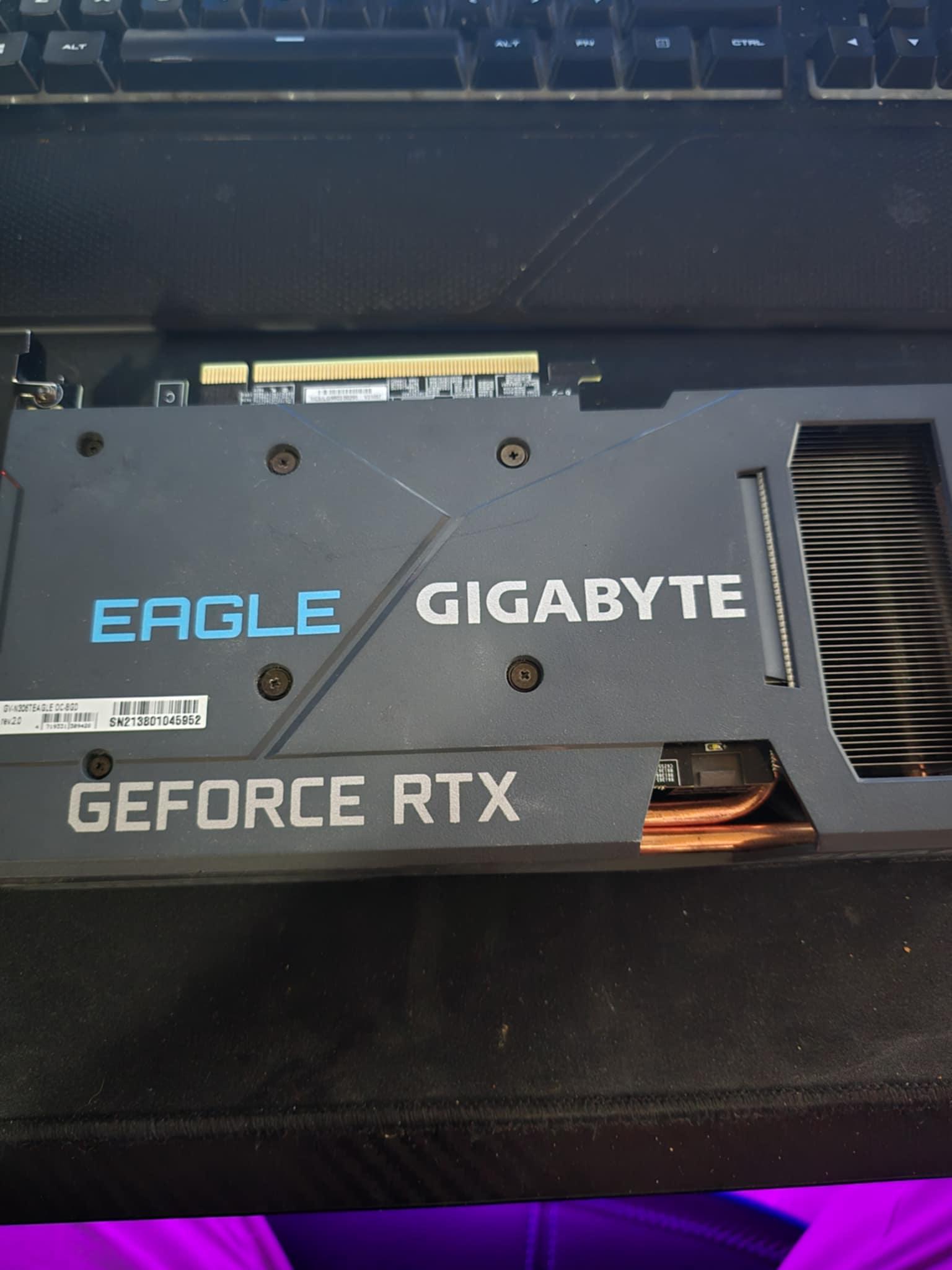 GIGABYTE GeForce RTX 3060 Ti GV-N306TEAGLE OC-8GD (rev. 2.0) Graphics Card