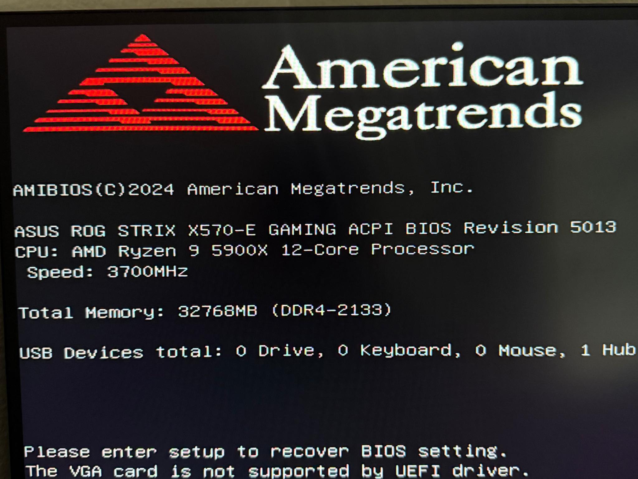 ROG X570 - 5900X -32GB RAM 3200MT/s