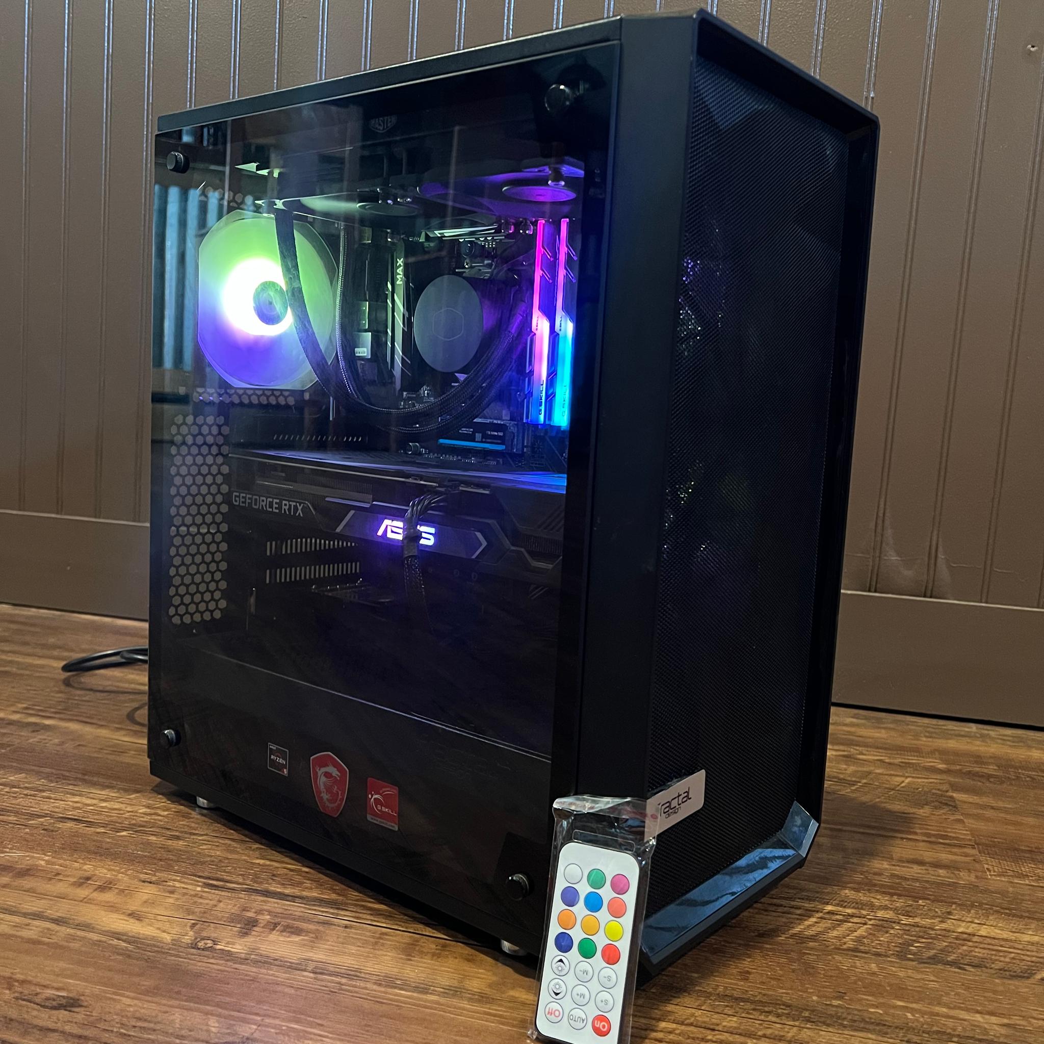 Starter Gaming PC Ryzen 5 3600X / RTX 3060 Ti 8GB
