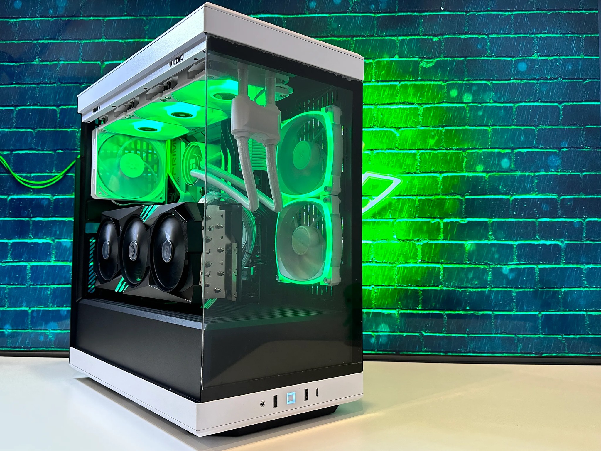 💚💚Green Team Gaming PC💚💚-Nvidia RTX 4090 24GB-Intel i9 12900K 16Core-64GB DDR5 RAM-2TB NVME