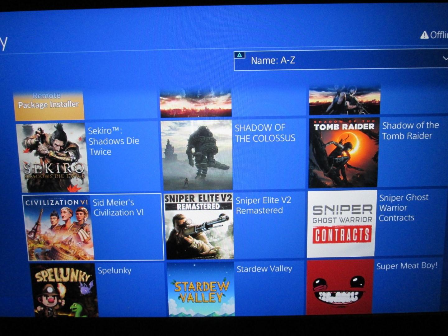 Ps4 Playstation 4 Gold Limited Edition With 60+Games Upgraded 1TB Fire Cuda