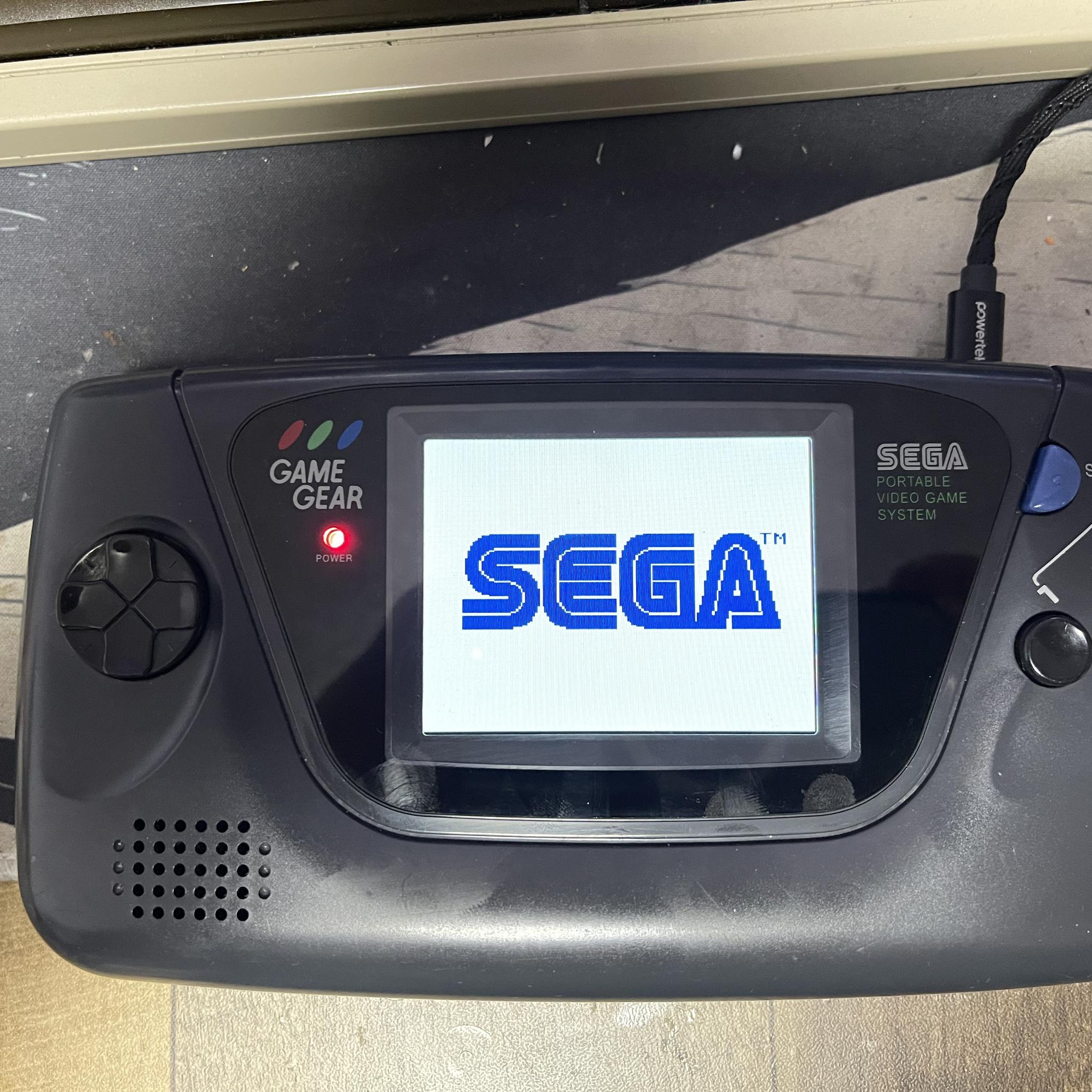 Refurbished and upgraded Game Gear!