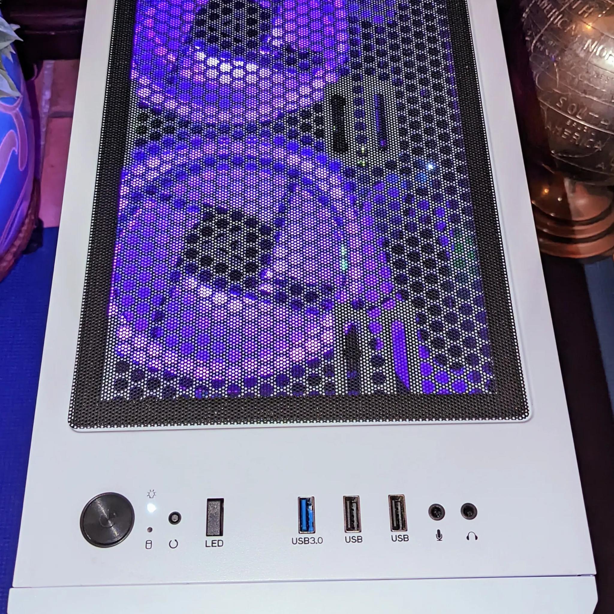 ⚪️Pro Gaming PC| RTX 4070 12GB| 12th Gen I5| 16GB DDR5 RAM@5600MHz| 3TB NVMe/SSD| Windows 11 Pro