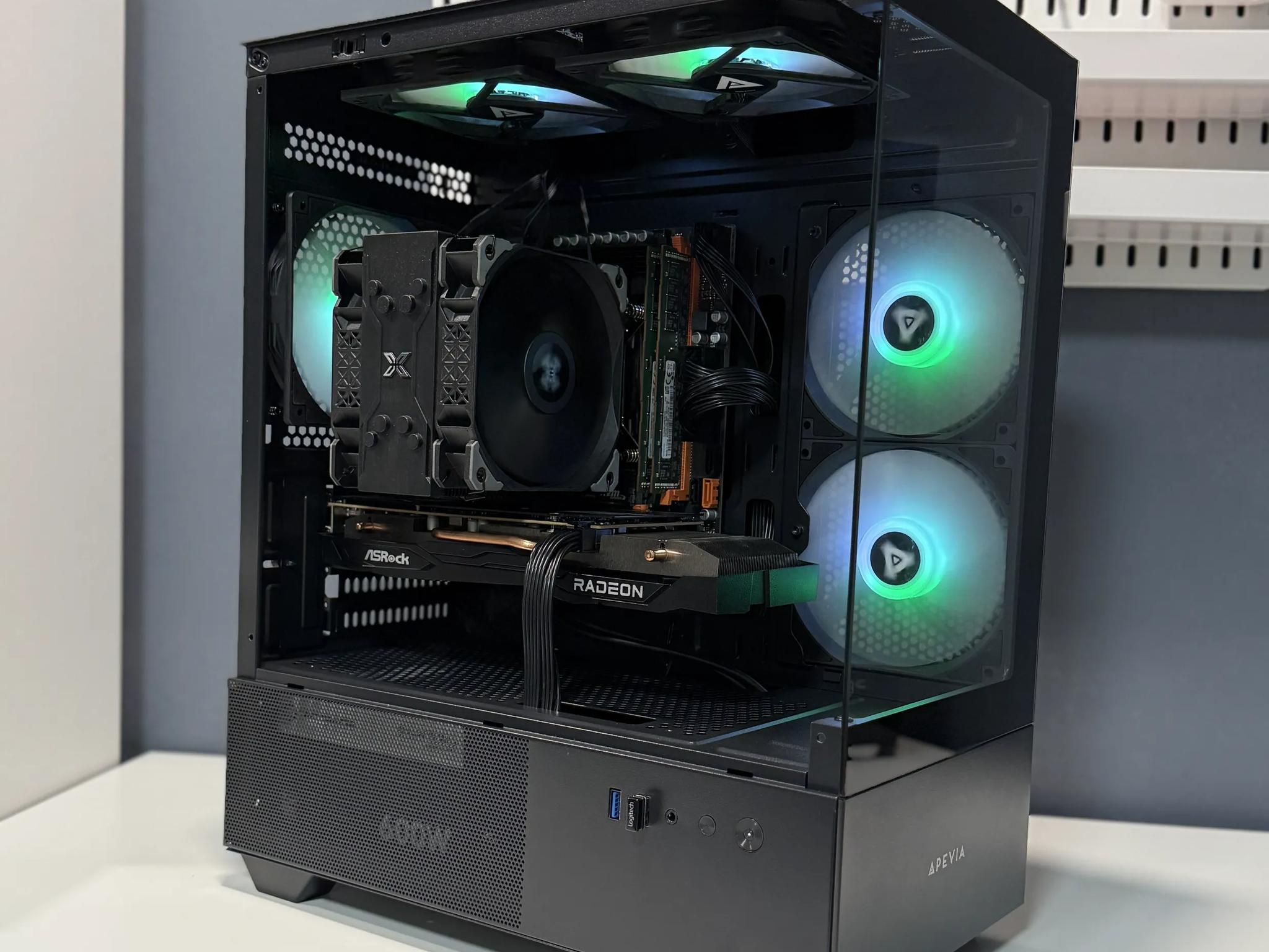 Budget Gaming PC - Rx 6600 xt _ 1 TB SSD _ 64 GB RAM _ 14 Core Xeon CPU