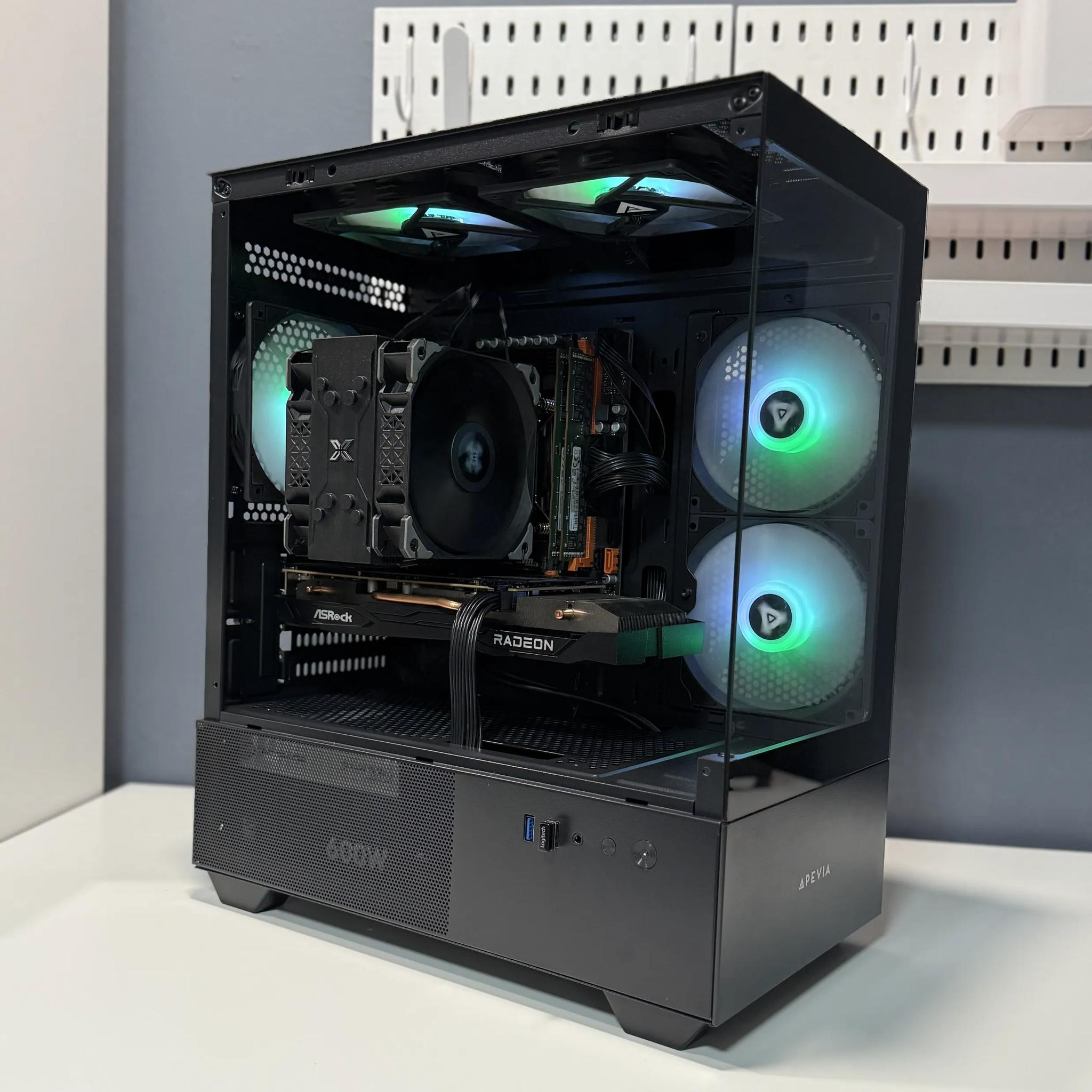 Budget Gaming PC - Rx 6600 xt _ 1 TB SSD _ 64 GB RAM _ 14 Core Xeon CPU