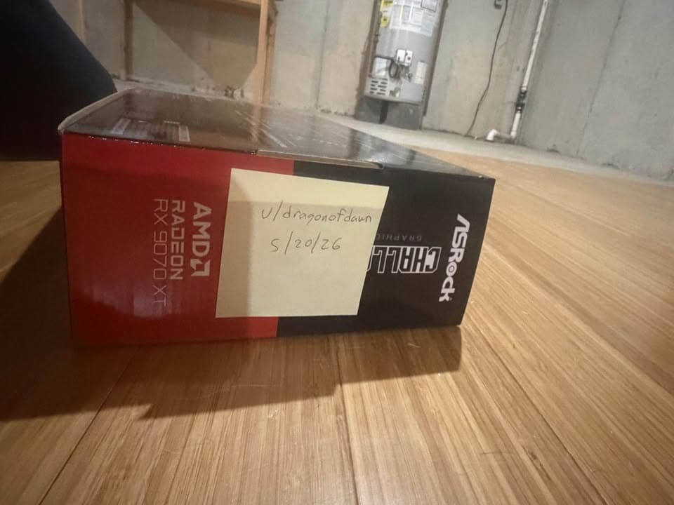 ASRock AMD Radeon RX 9070 XT Challenger Triple Fan 16GB GDDR6 PCIe 5.0 Graphics Card