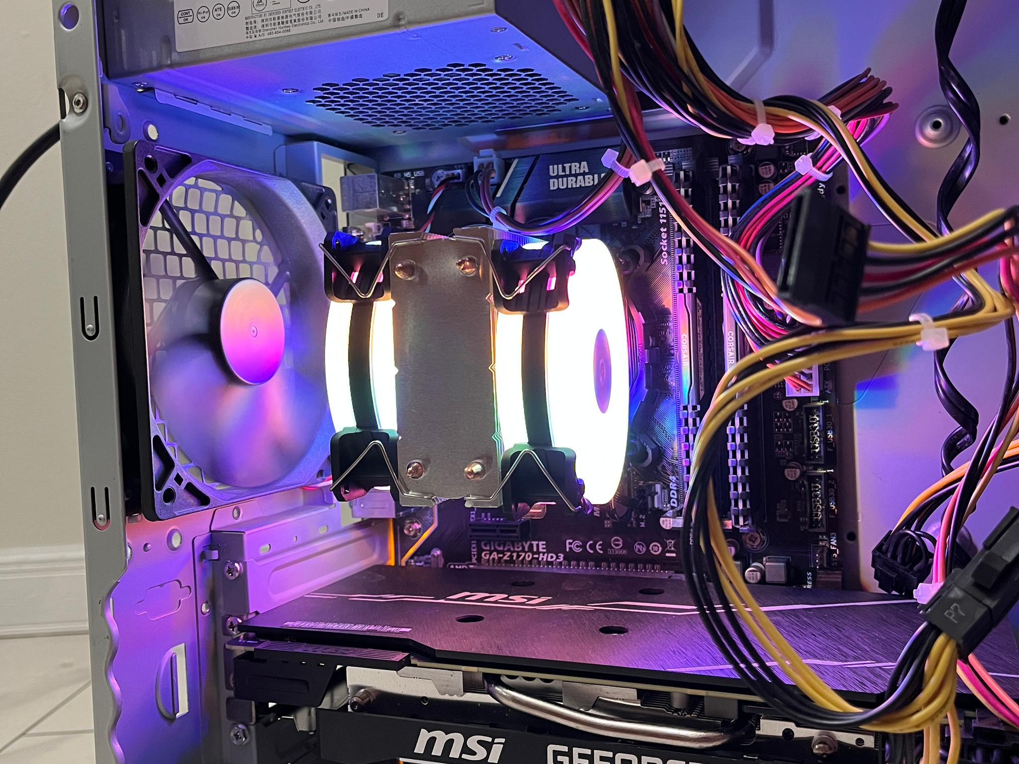 NVIDIA RTX 2070 Super, Intel i7-6700k, 16GB RAM, 500GB SSD, Sleeper Gaming PC w/ Wi-Fi & BT