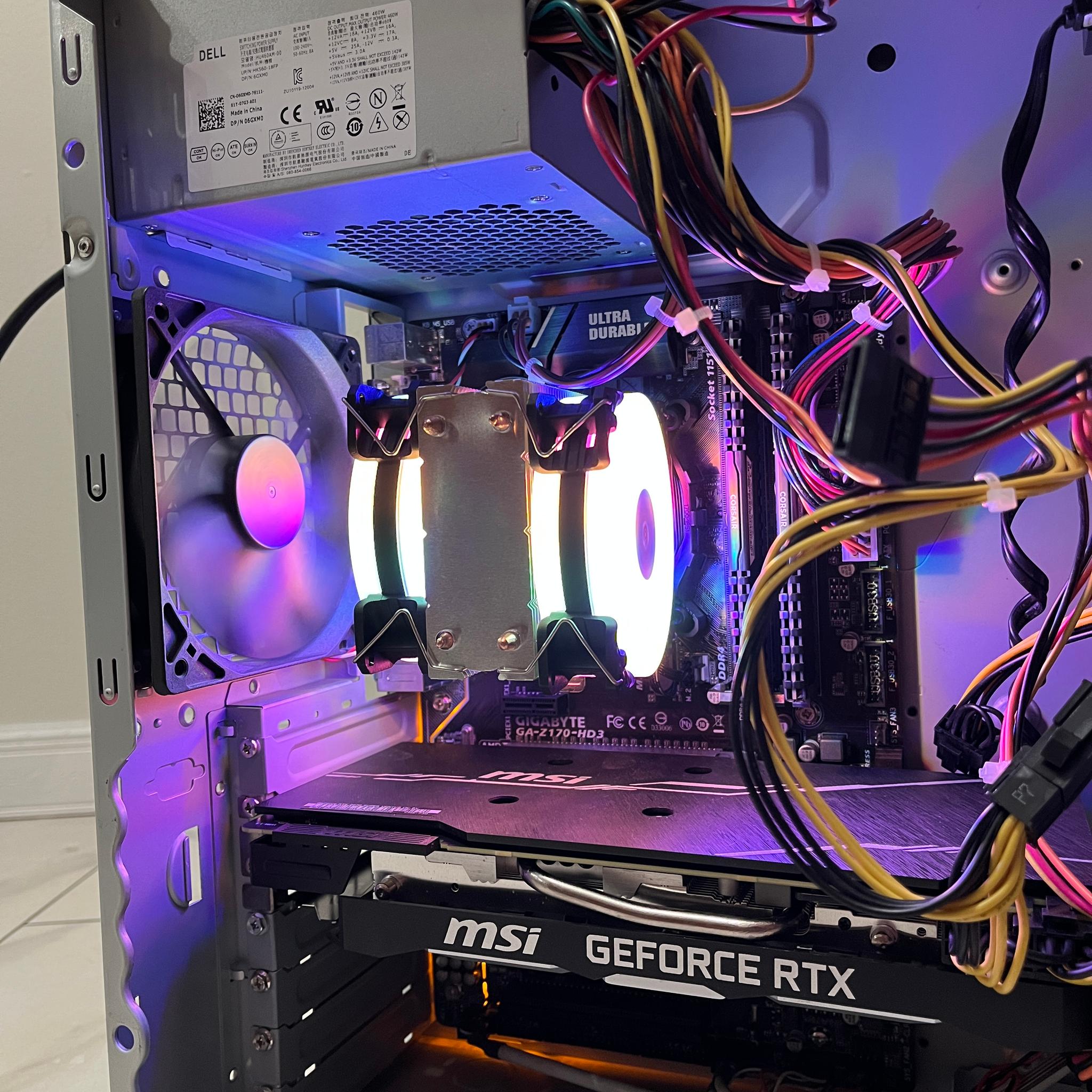 NVIDIA RTX 2070 Super, Intel i7-6700k, 16GB RAM, 500GB SSD, Sleeper Gaming PC w/ Wi-Fi & BT