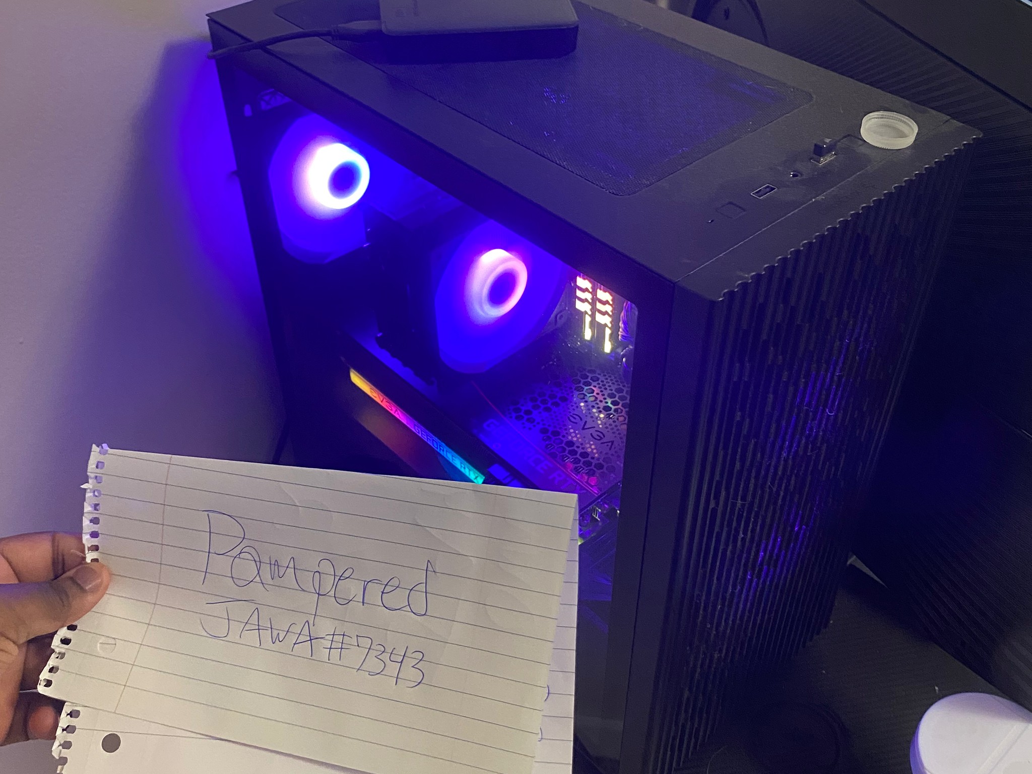 EVGA TX 3070 Ryzen 5 3600 16GB Ram 512GB M.2 Windows 10 Gaming PC