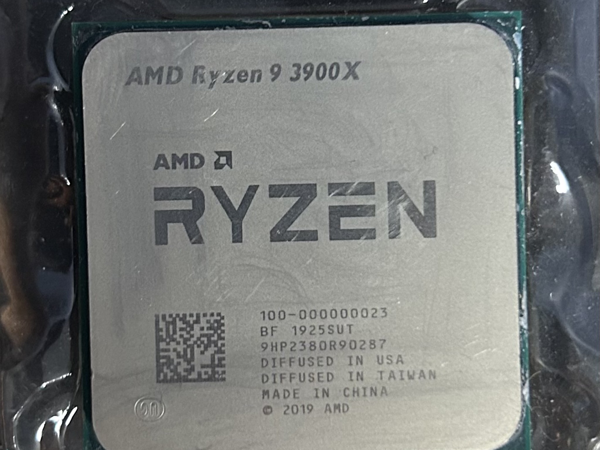 On Sale! AMD Ryzen 9 3900X 12 cores 24 threads at 3.8 GHz (AM4)
