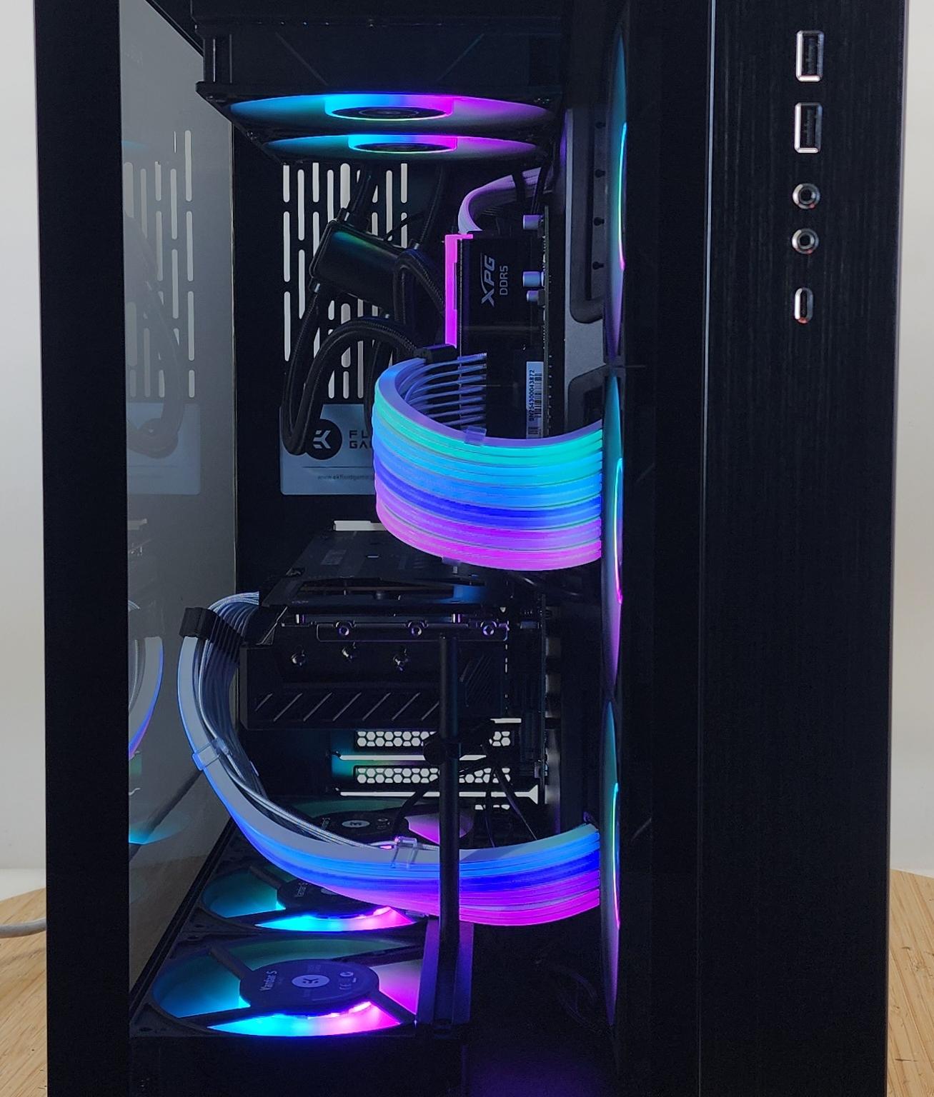 Gaming PC Ryzen 7 7800X3D 32GB RAM 1TB SSD RX 9070 XT 16GB Windows 11 Computer