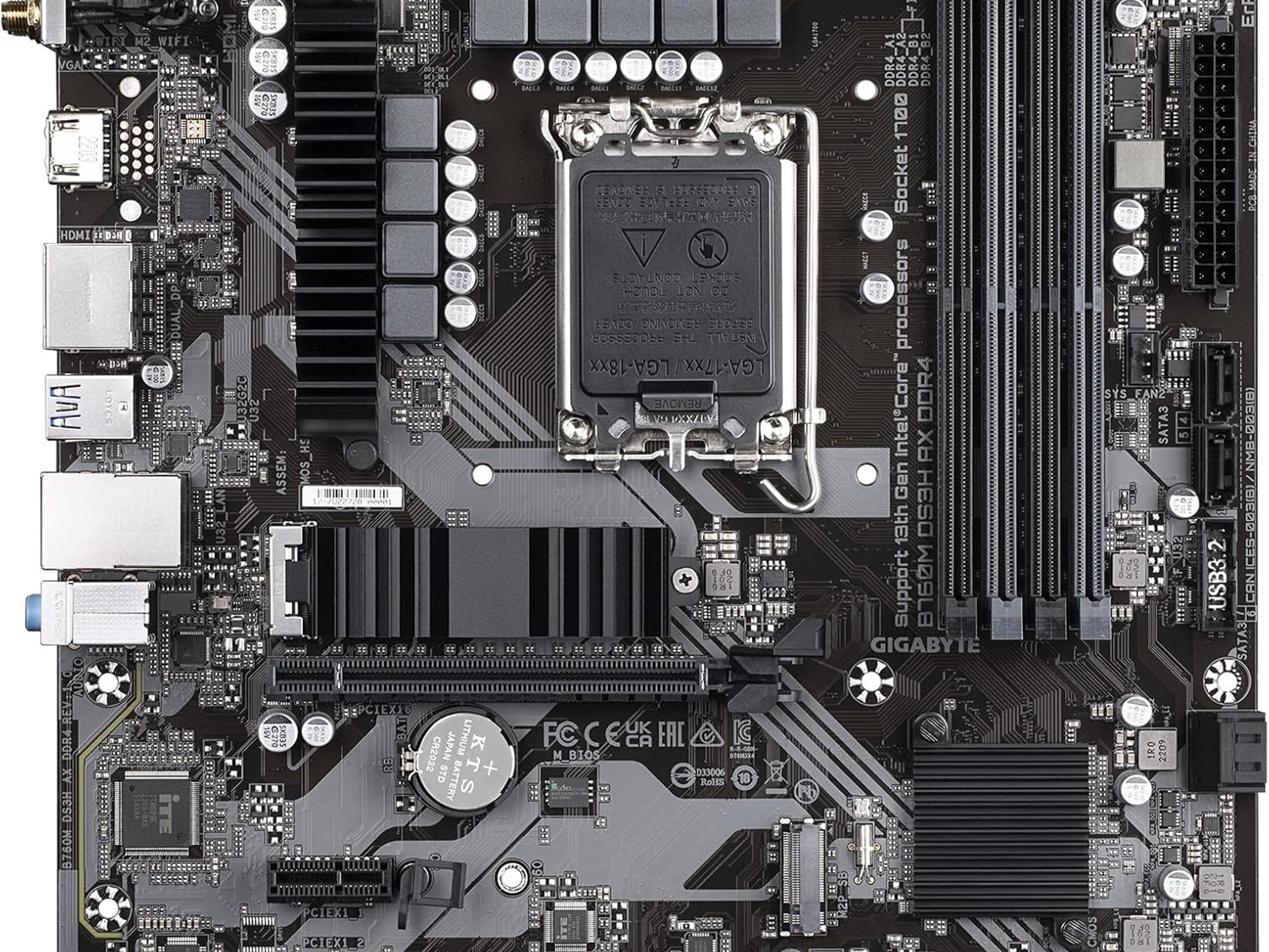 GIGABYTE B660M DS3H AX DDR4 (WIFI + BLUETOOTH)