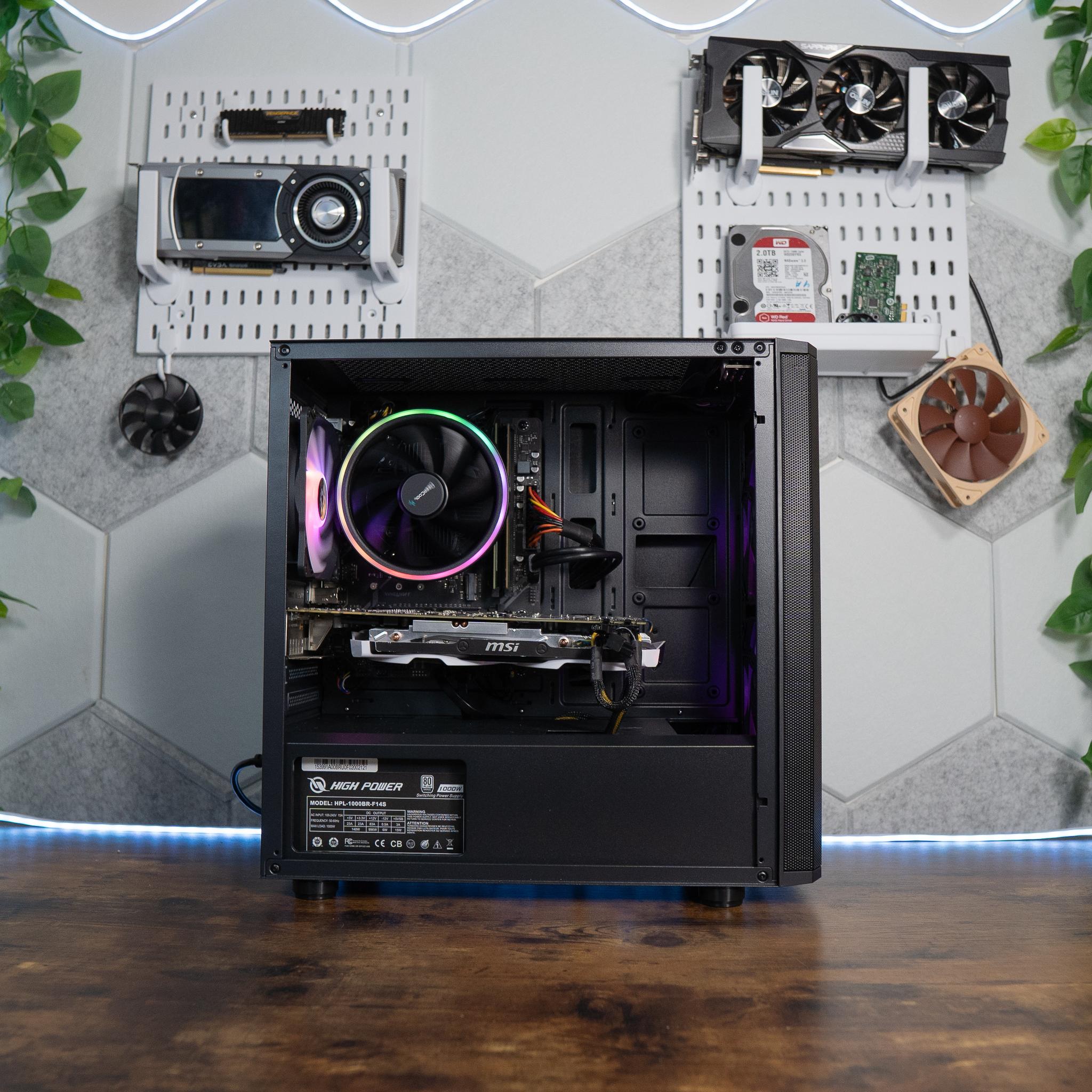 🍬🌠 BUDGET - BO6 Ready GAMING PC | MSI GTX 970 OC | RYZEN 5 1500X | 16GB DDR4 RAM | 1.25TB |