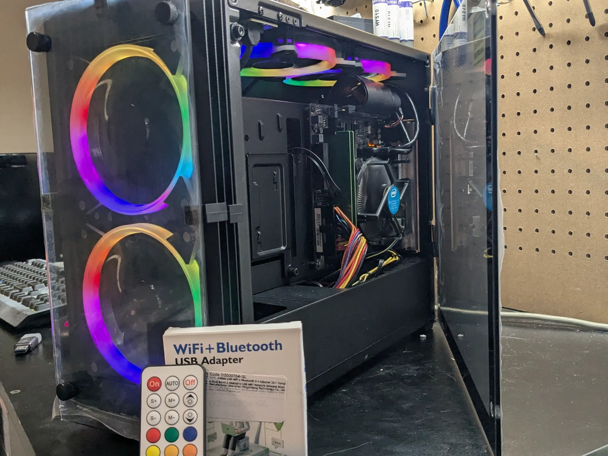 Marvel Rivals Ready | 180 Day Warranty | WiFi, RGB, Win11, RTX 3050 6GB, i7-6700, 16GB RAM