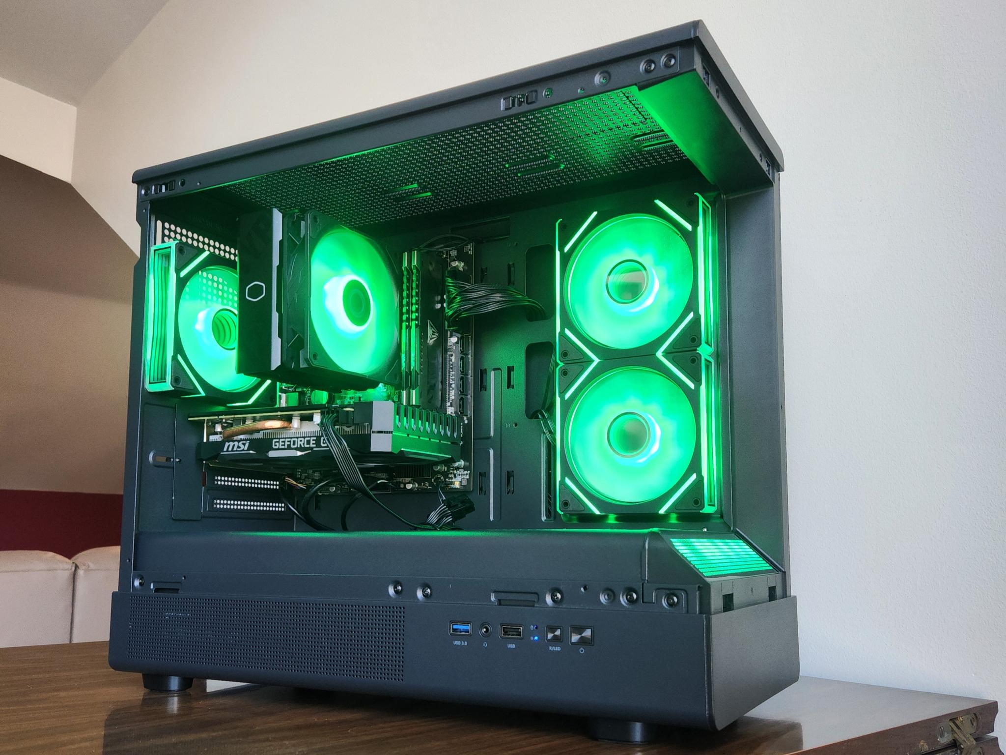 🖤Value GTX 1660 Ti | Ryzen 5 2600 | 16GB DDR4 RAM | 512GB M.2 SSD | Win11 Pro | Wi-Fi | RGB