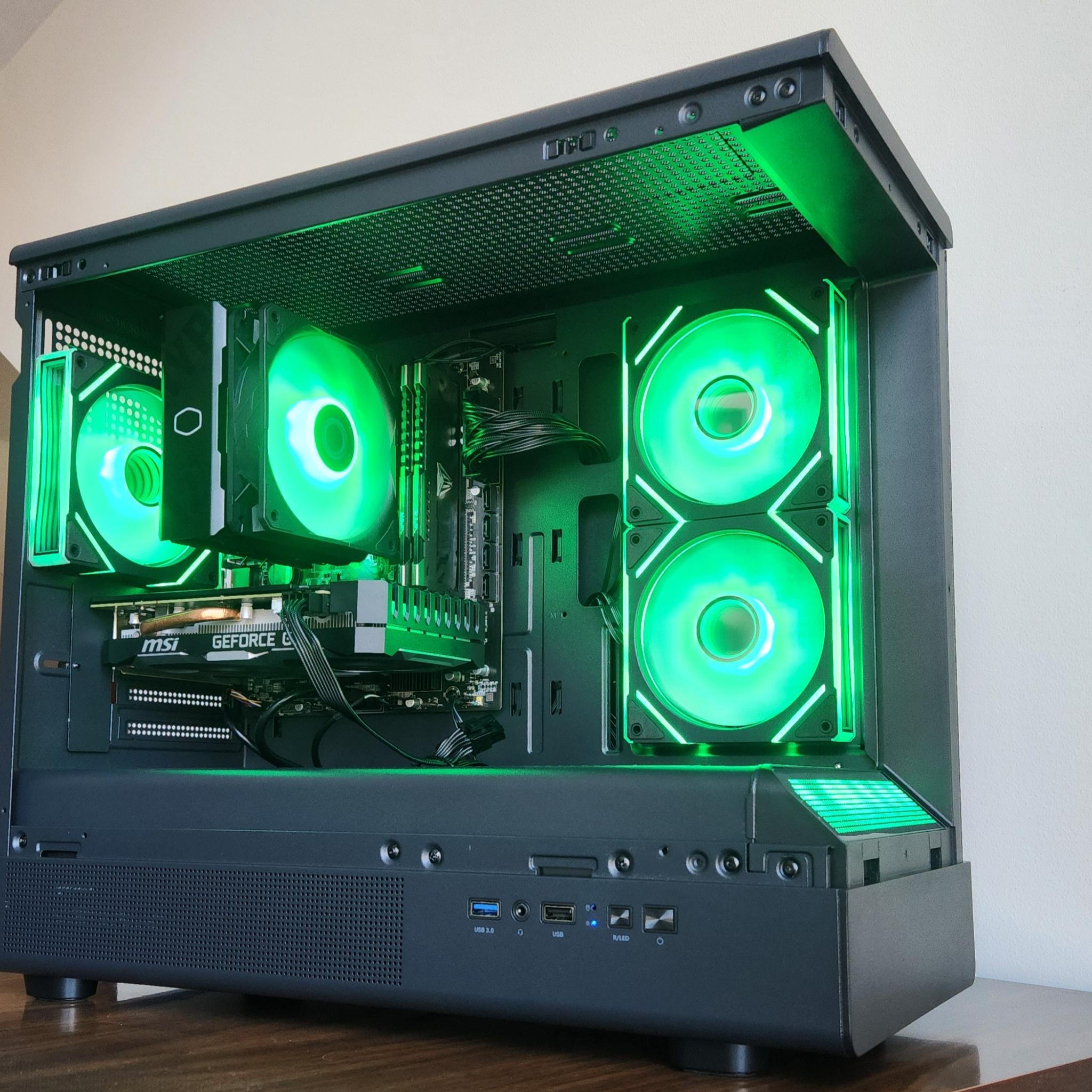 🖤Value GTX 1660 Ti | Ryzen 5 2600 | 16GB DDR4 RAM | 512GB M.2 SSD | Win11 Pro | Wi-Fi | RGB