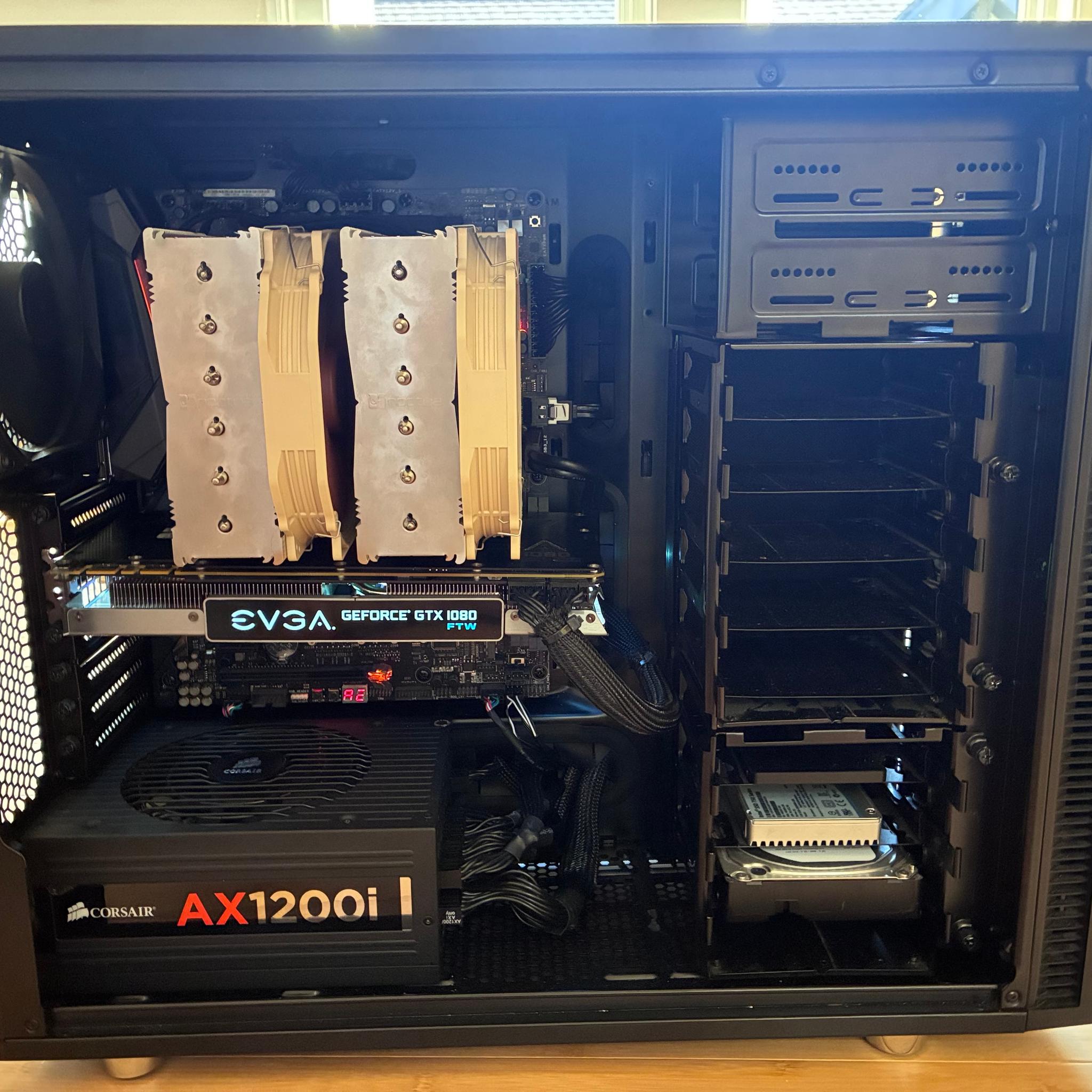 Ultra quiet 1080ti build, good for 1080p gaming or a NAS