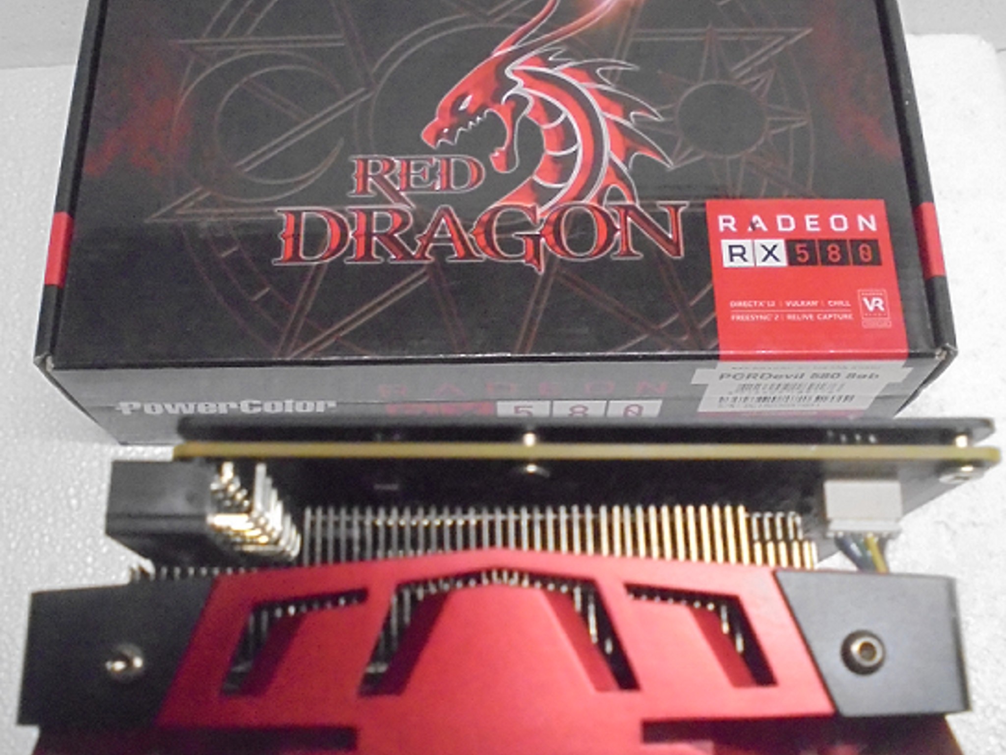 Power Color Red Devil RX580 OC 8GB/Well Maintained/Runs Perfect