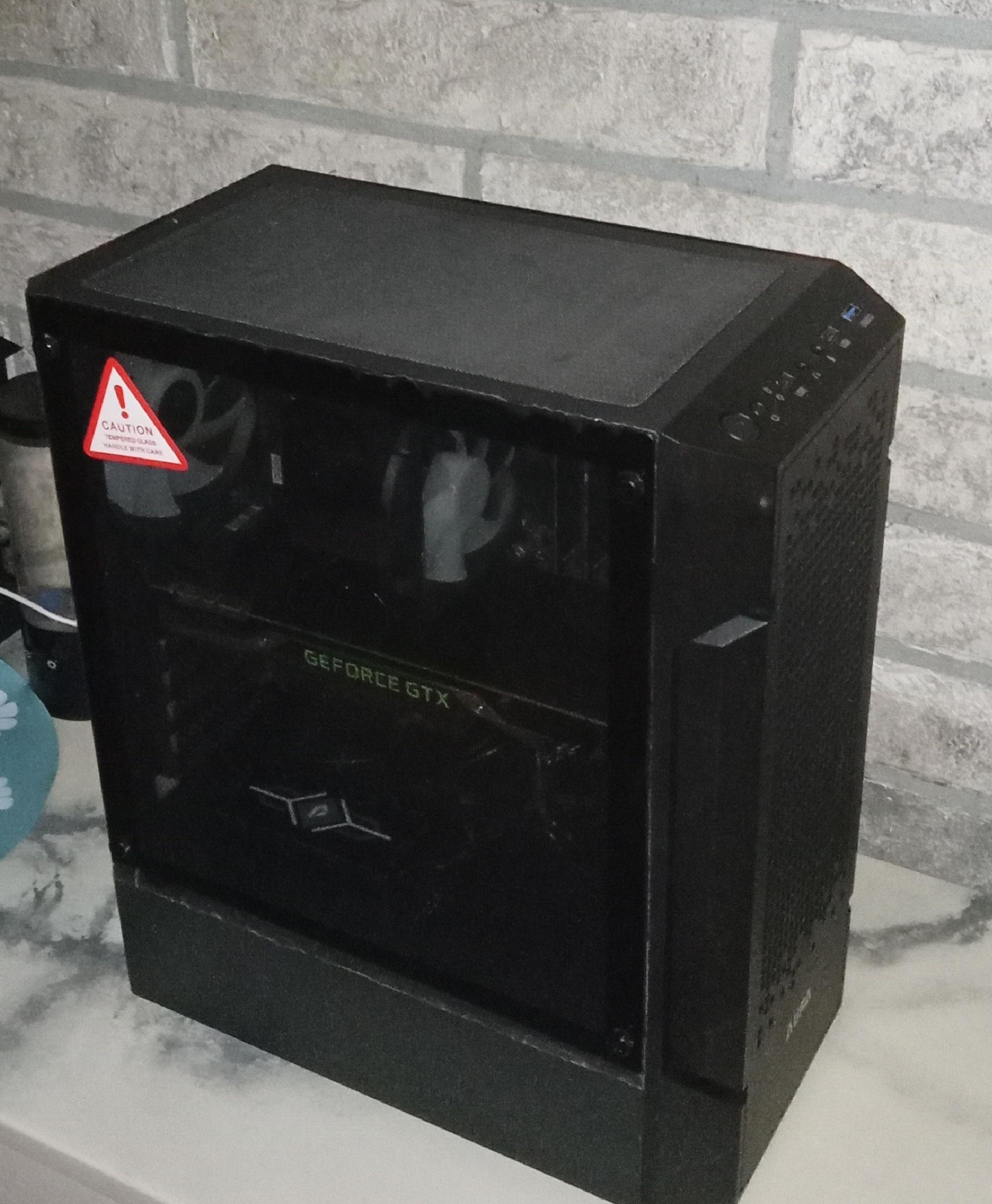 Gaming Pc/Ryzen 5 1600/Gtx 1080/512 SSD/16GB DDR 4/600W PSU/WIN11 PRO/WIFI