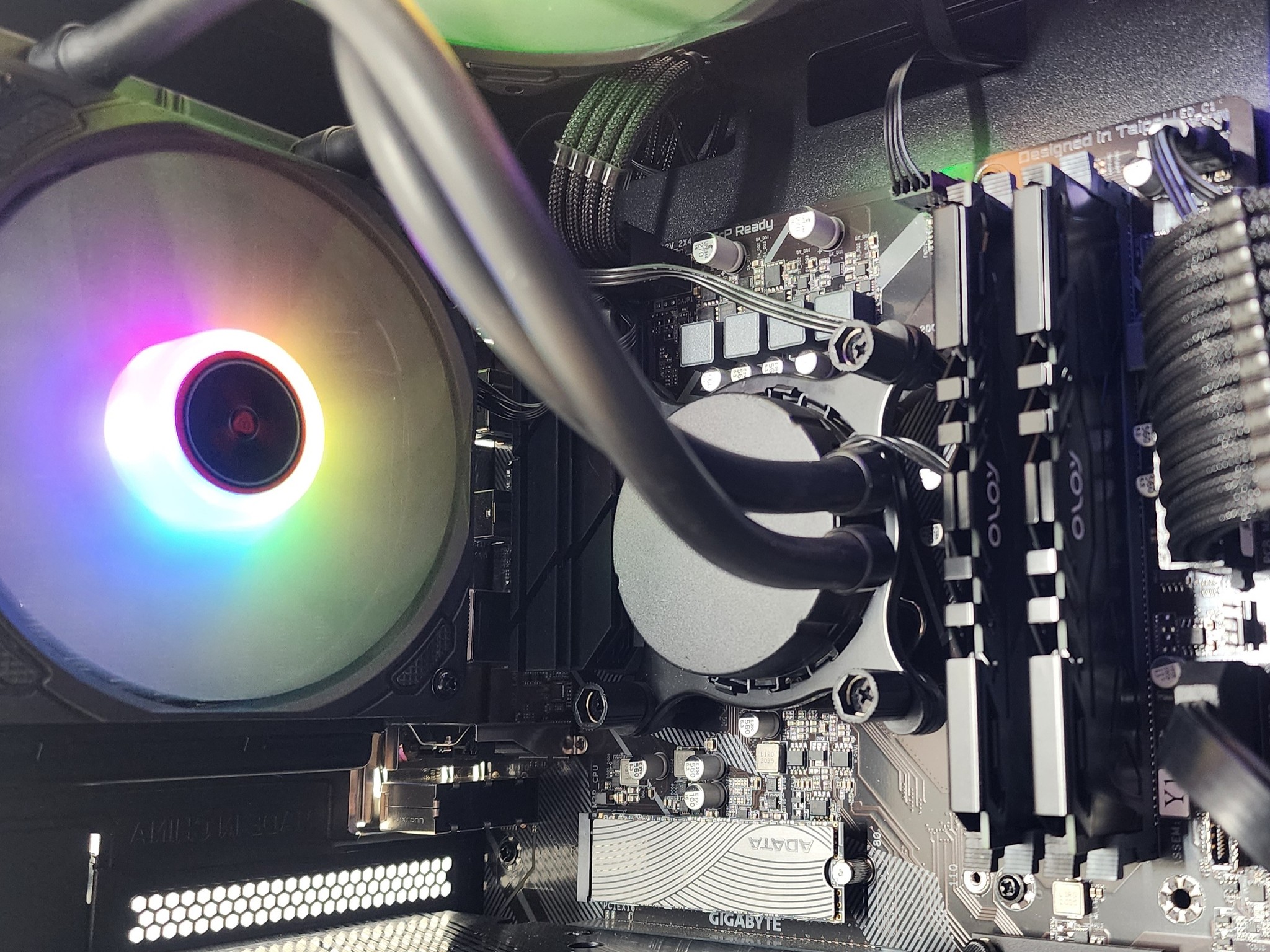 Gaming PC i7-11700F 16GB RAM 500GB SSD+1TB HDD RTX 3060 Ti 8GB Win11 PC