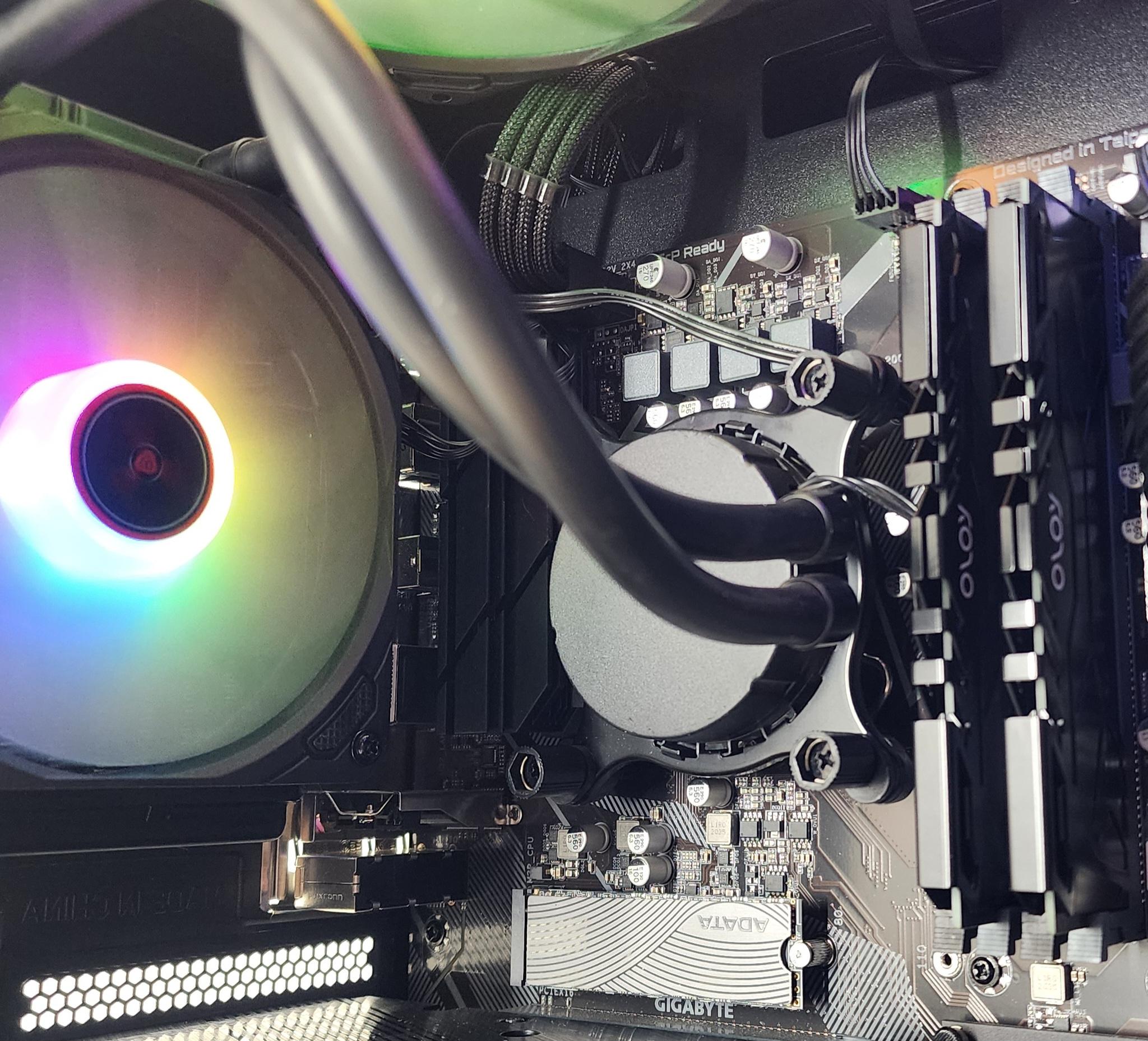 Gaming PC i7-11700F 16GB RAM 500GB SSD+1TB HDD RTX 3060 Ti 8GB Win11 PC