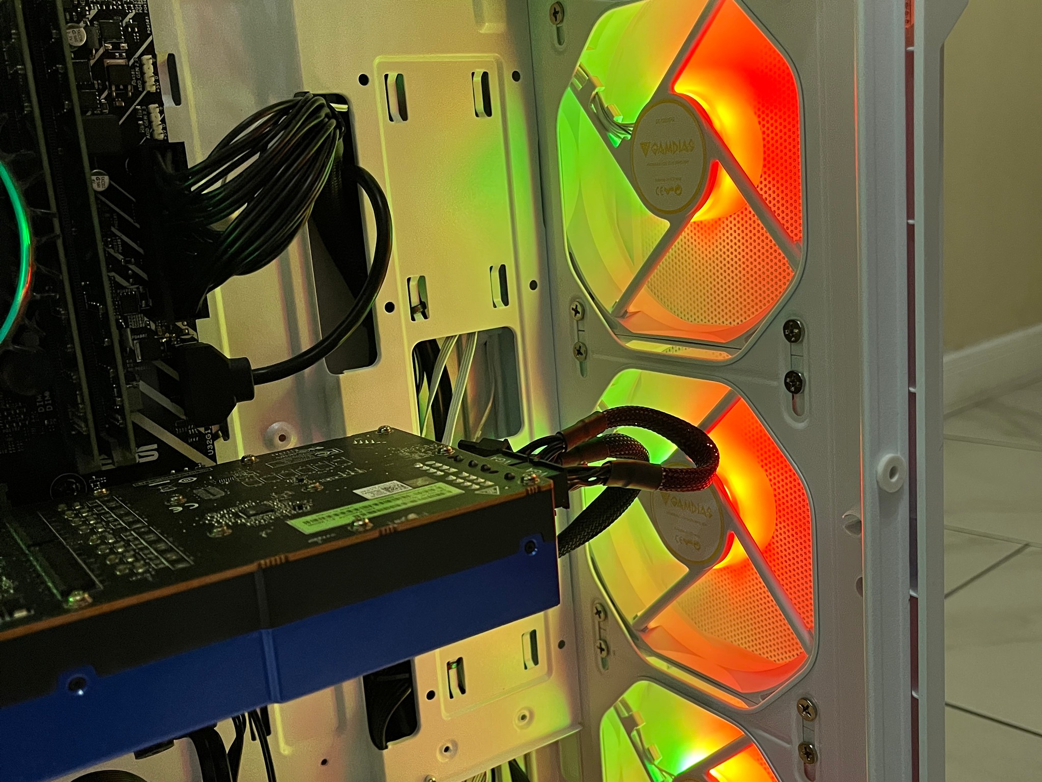 Intel i3-12100, AMD W5700 8GB, 16GB RAM, 500 GB SSD, Workstation Gaming PC w/ Wi-Fi + Bluetooth