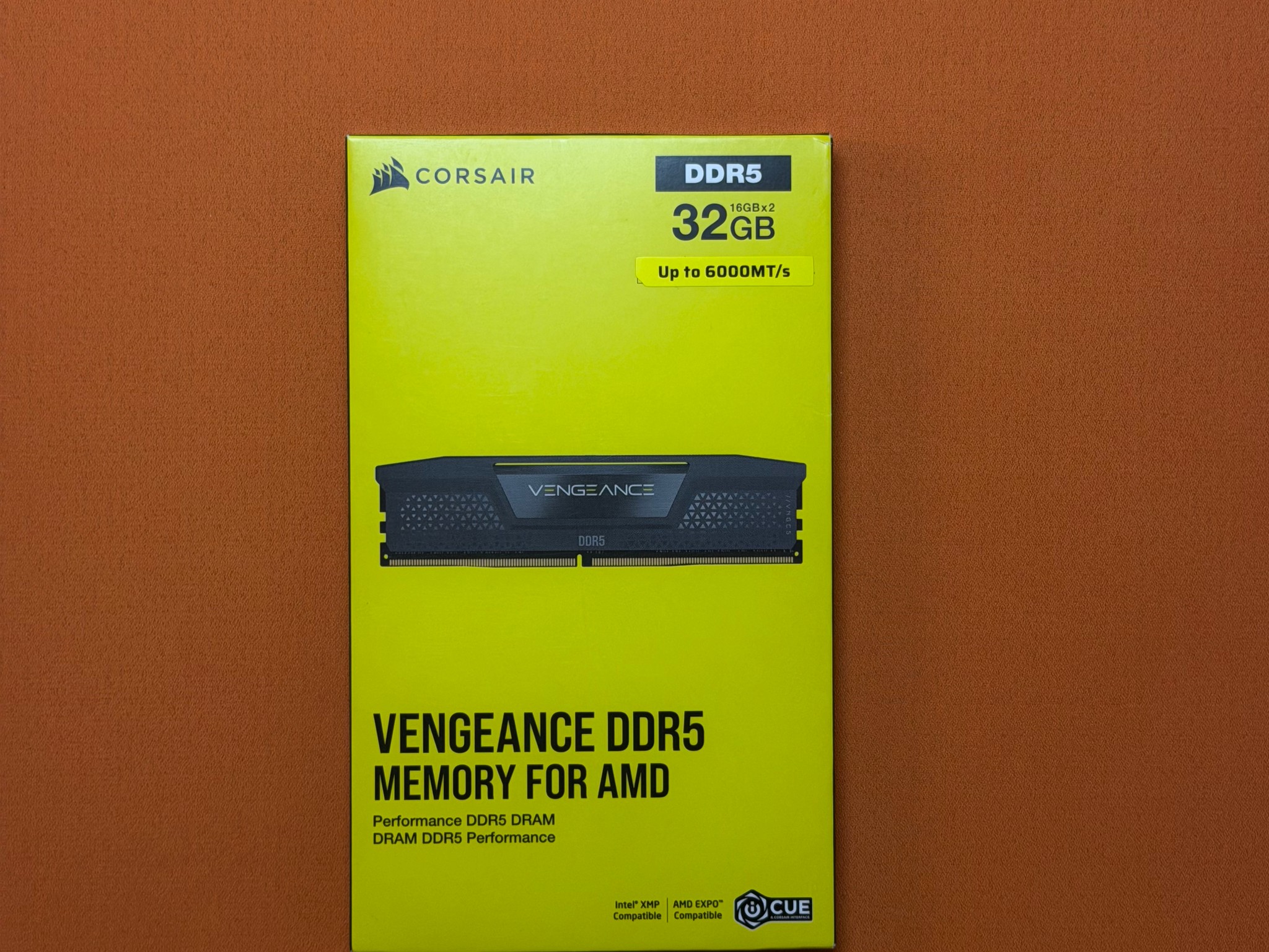 CORSAIR Vengeance DDR5 32GB (2x16GB) DDR5 6000MHz CL36 AMD Expo Intel XMP
