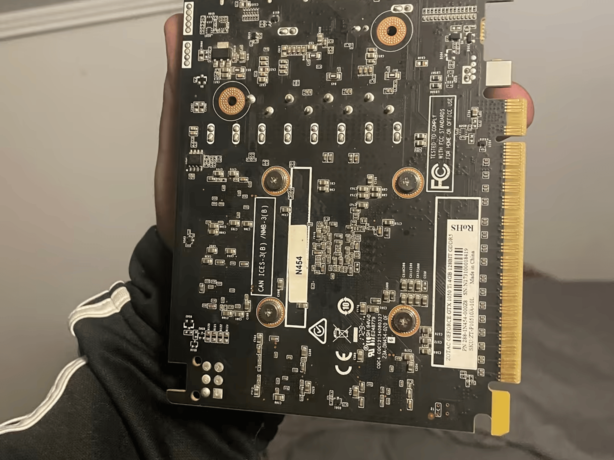 Zotac 1050 ti used for light gaming had it for a month or two got it in a pre built 