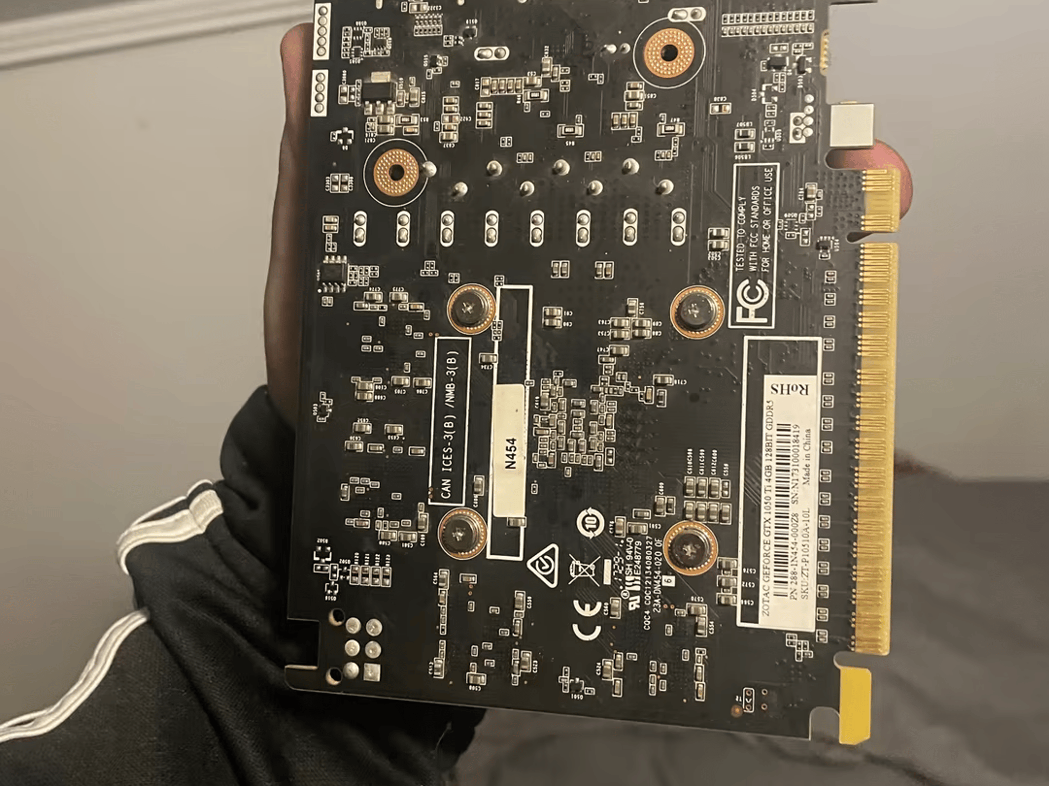 Zotac 1050 ti used for light gaming had it for a month or two got it in a pre built 